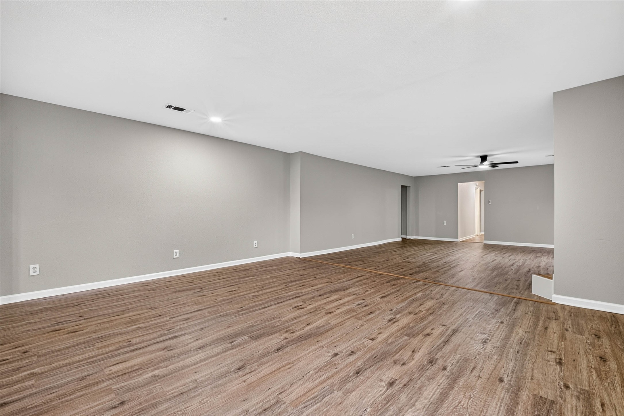 View of Dining and Living rooms