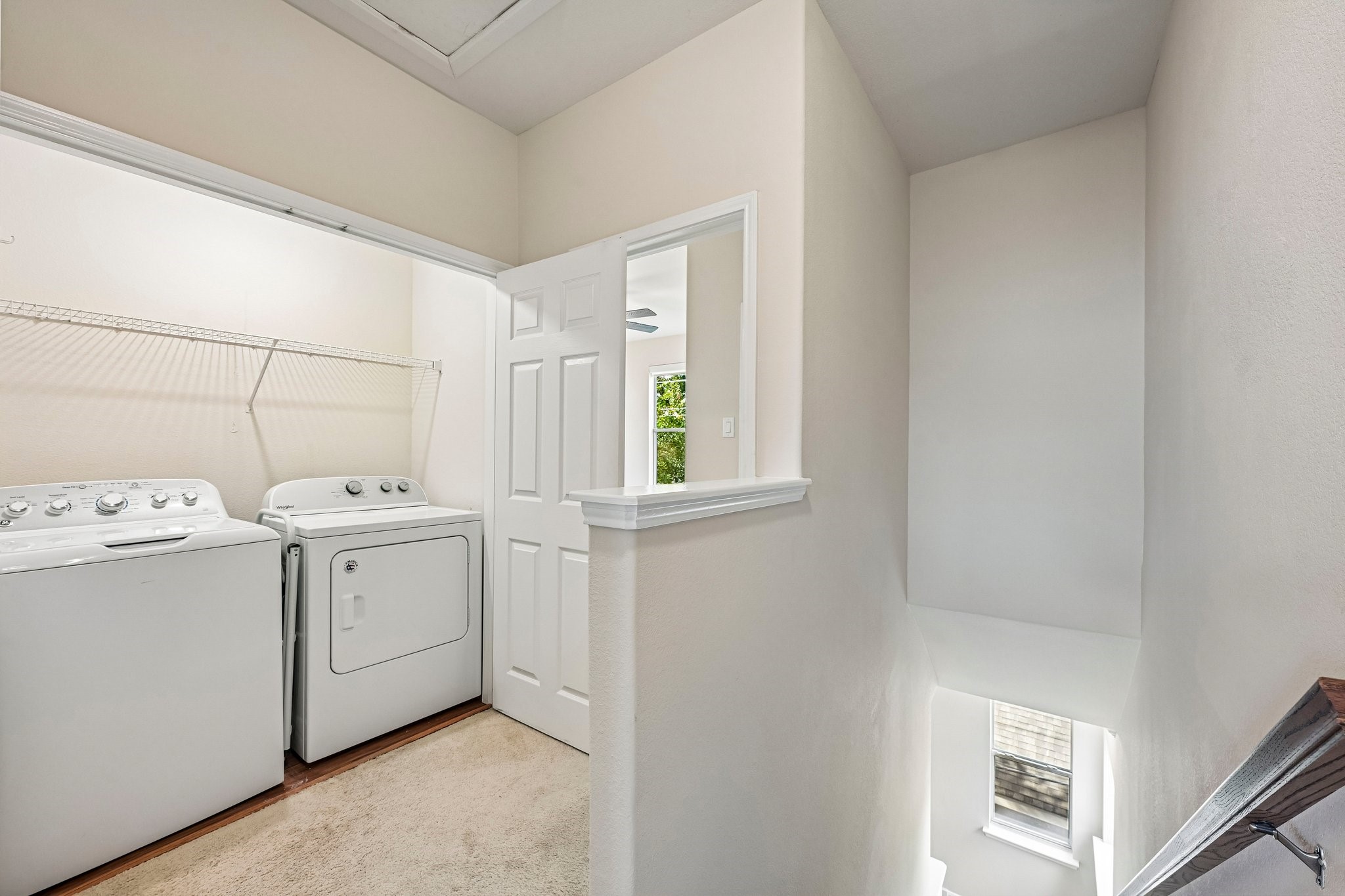 3rd Level Laundry off stair landing