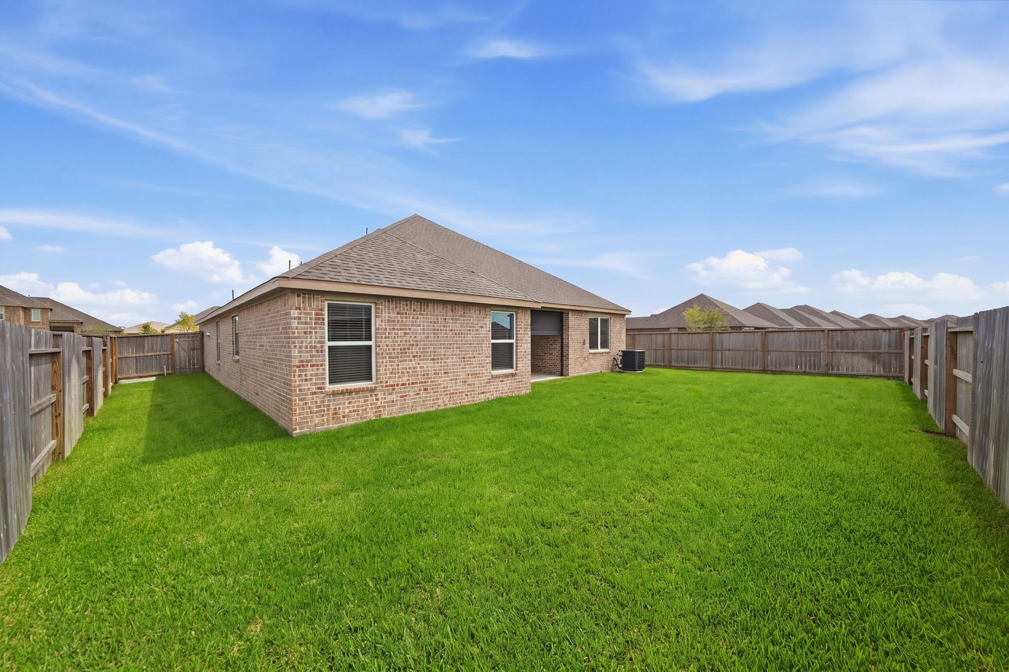 Great sized corner lot