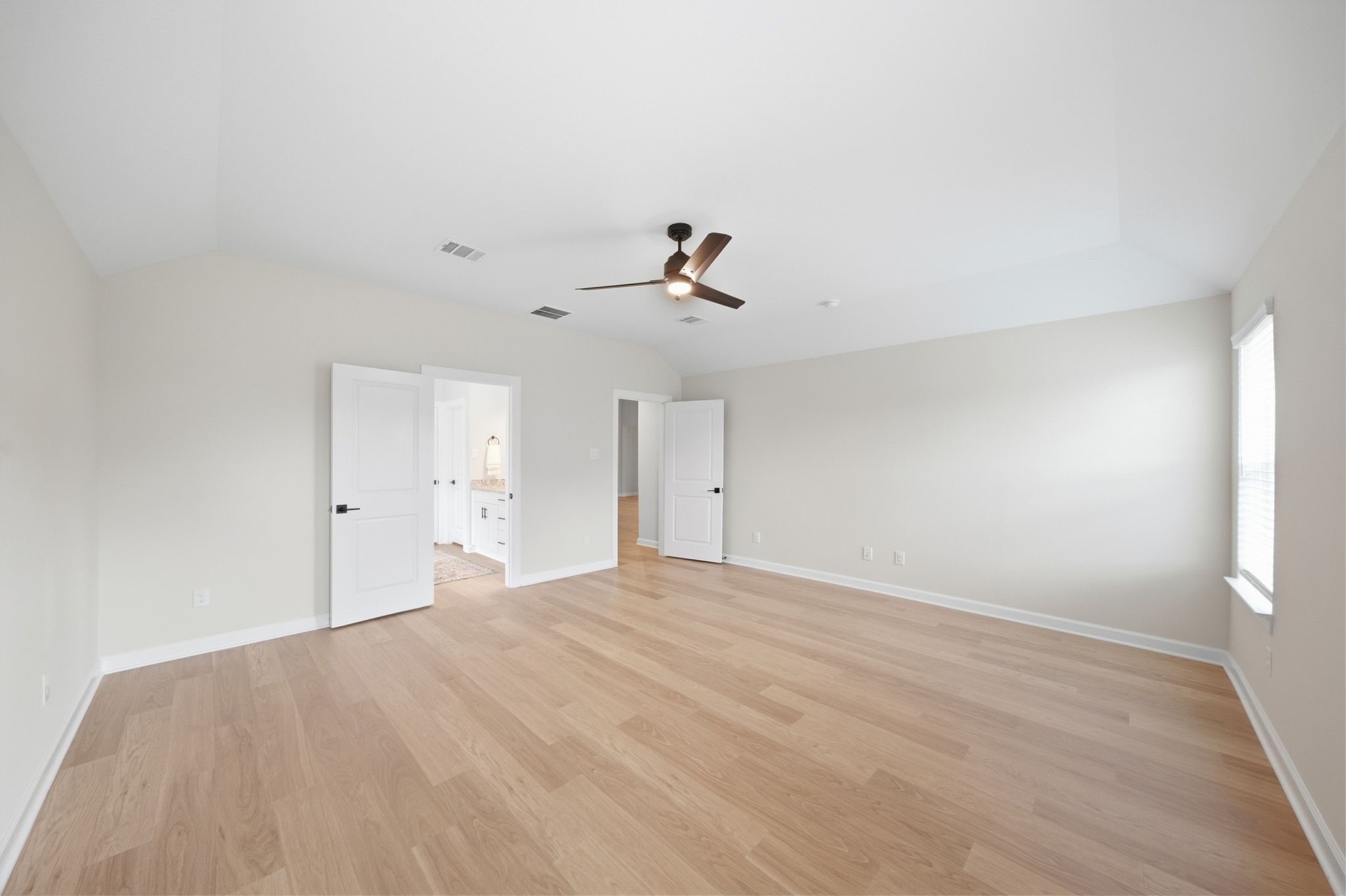 Massive primary bedroom