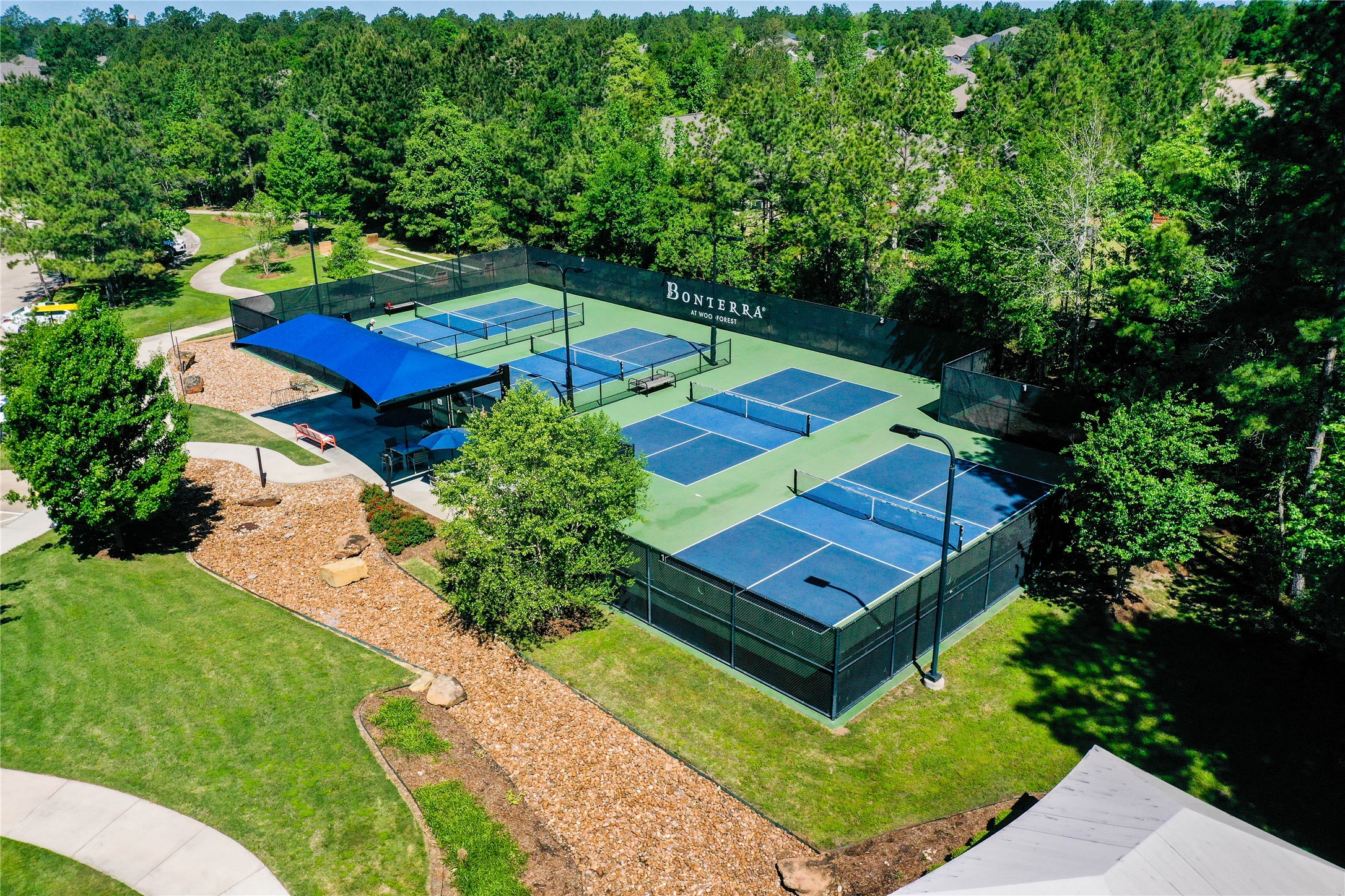 Bonterra pickle ball courts