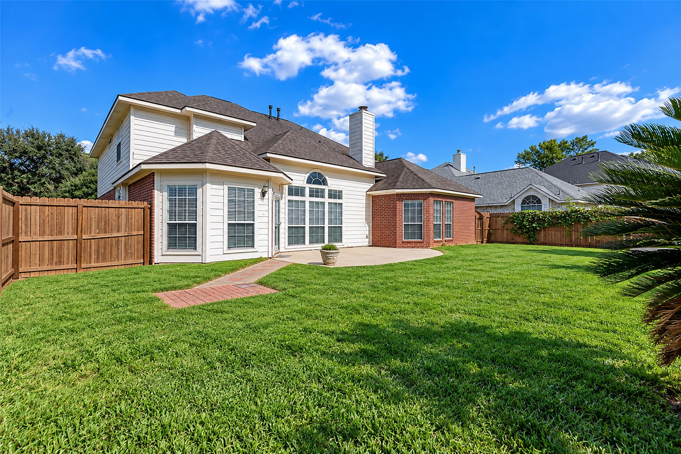 Your backyard, perfect for outdoor relaxation and entertaining!