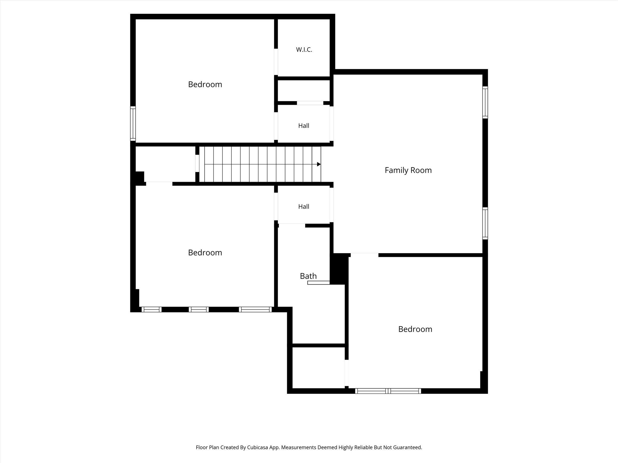 First floor layout.