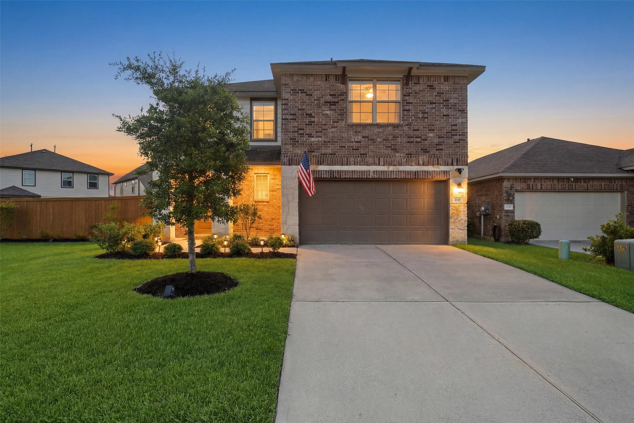 This is a two-story 4/2.5/2 brick & stone home with a well maintained lawn and a two car garage. This is a two-story 4/2.5/2 brick & stone home with a well maintained lawn and a two car garage.