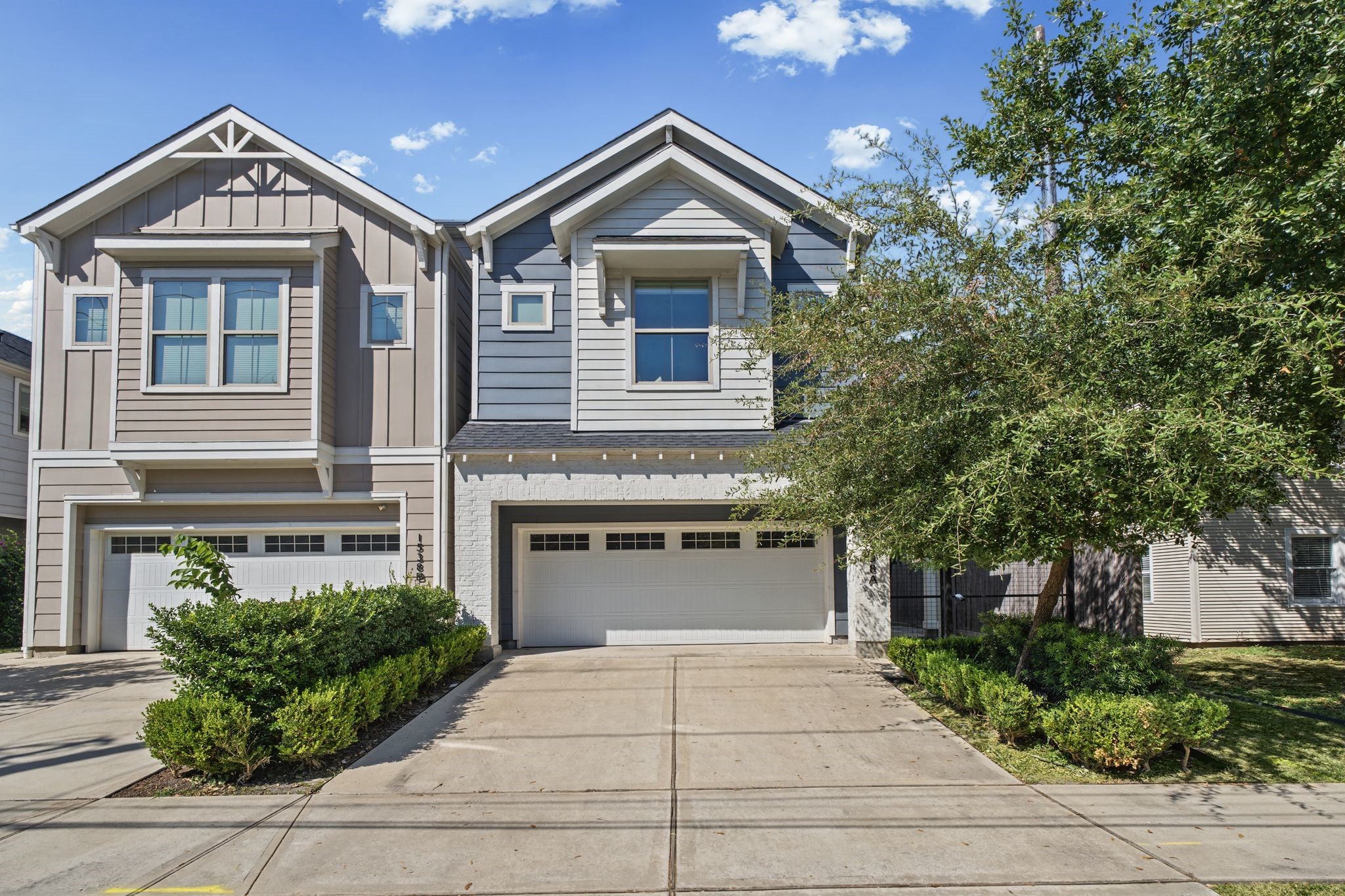 A striking two-story residence showcases modern craftsman architecture, crisp trim, a welcoming entry, and an inviting landscaped approach. A striking two-story residence showcases modern craftsman architecture, crisp trim, a welcoming entry, and an inviting landscaped approach.
