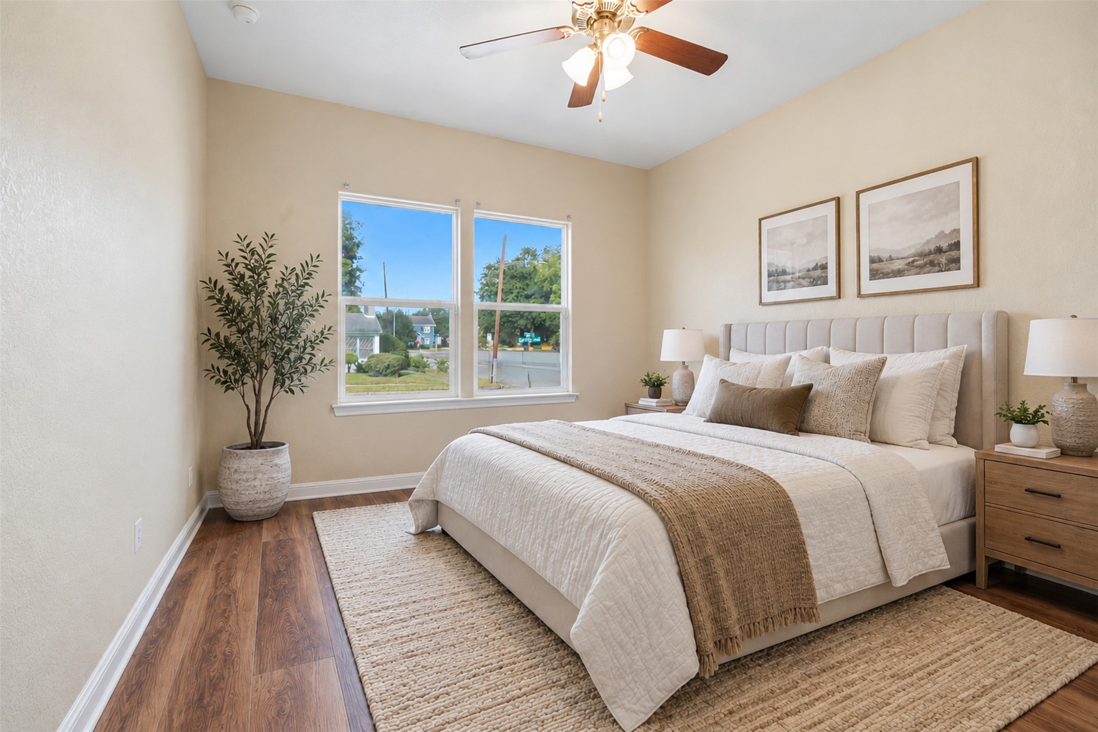 Bedroom Virtually Staged
