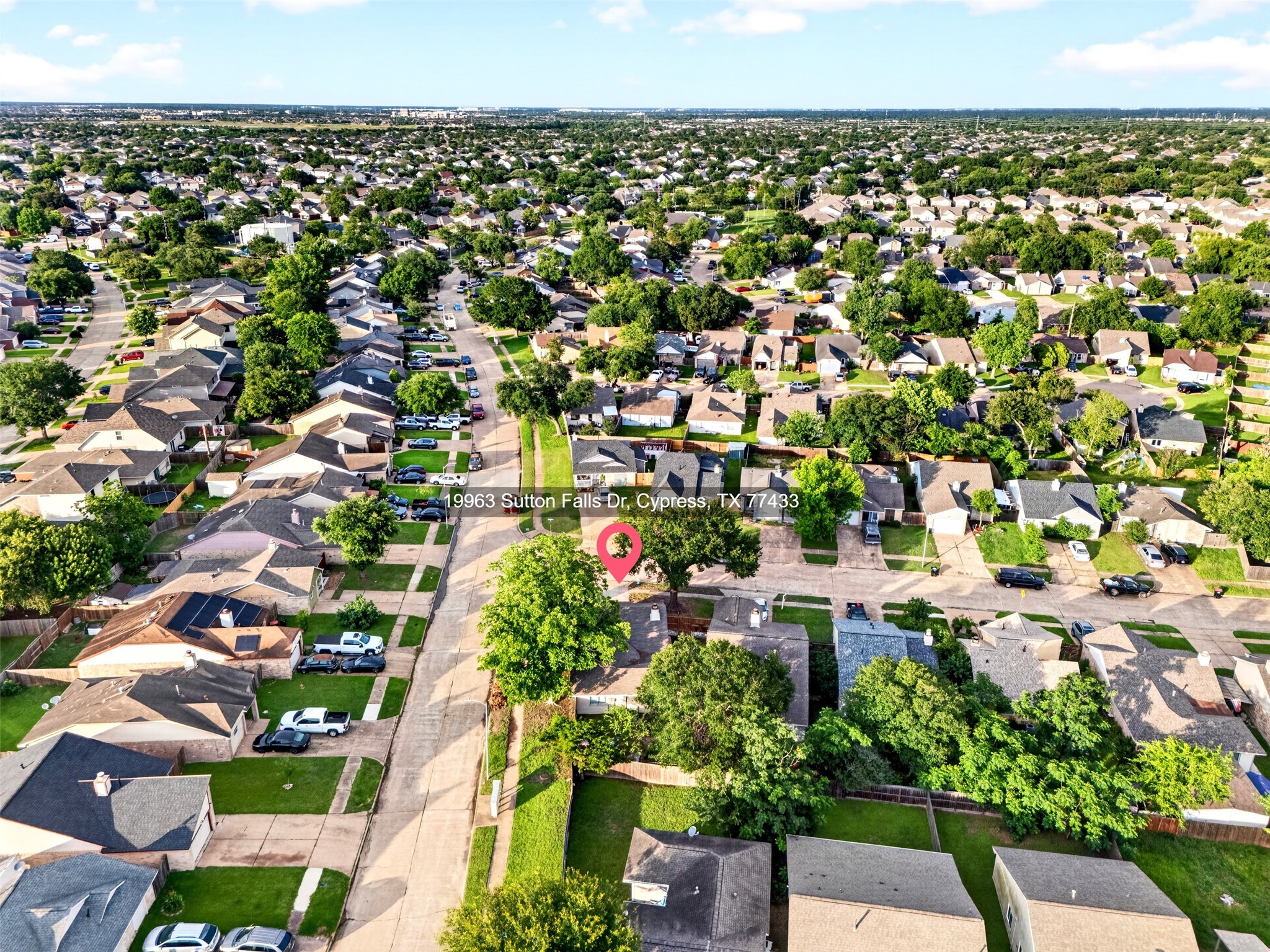 19963 Sutton Falls Drive, Cypress, TX 77433