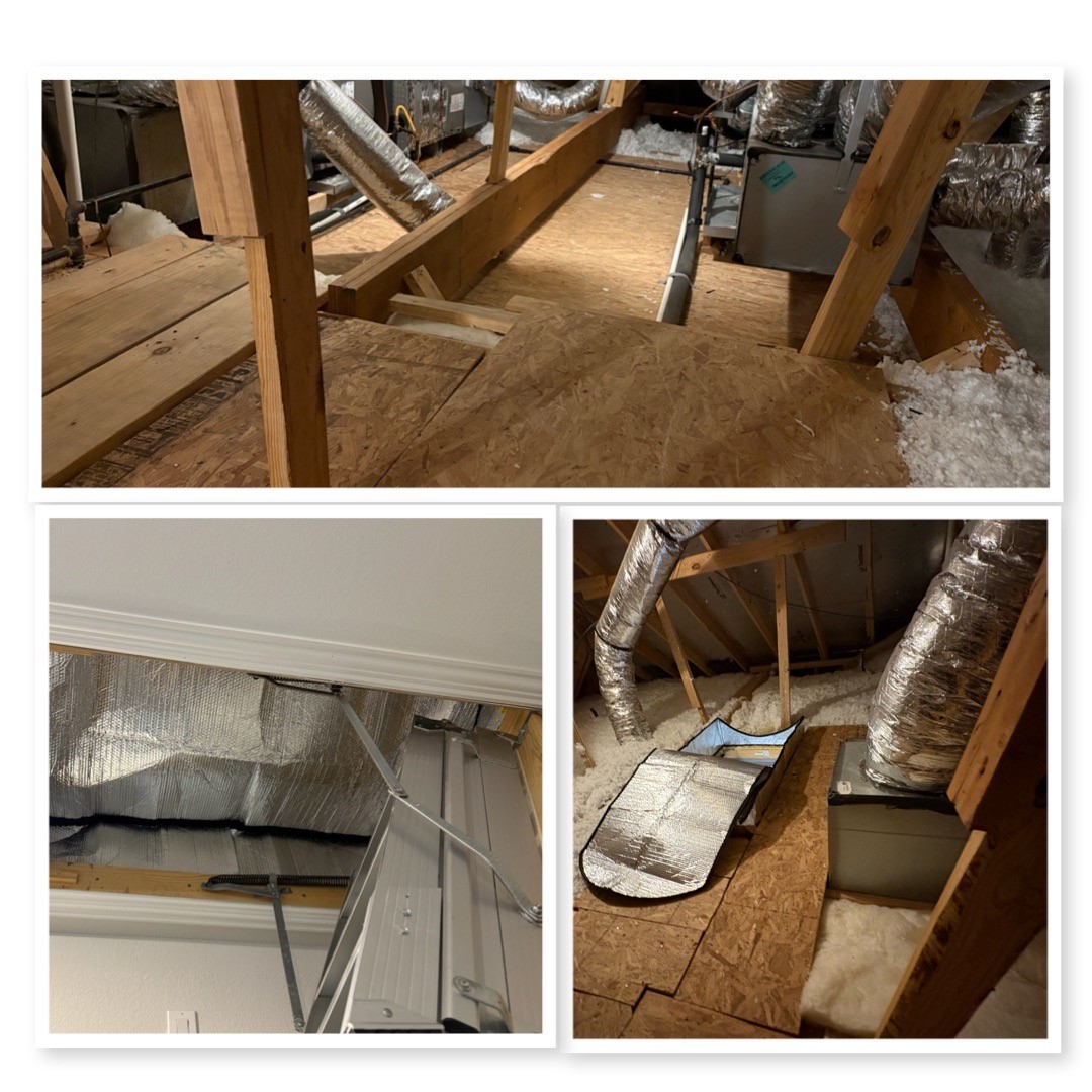 Convenient second-floor access to a decked attic offers additional storage and easy access to the A/C equipment. An insulated attic door cover makes this home more energy efficient.