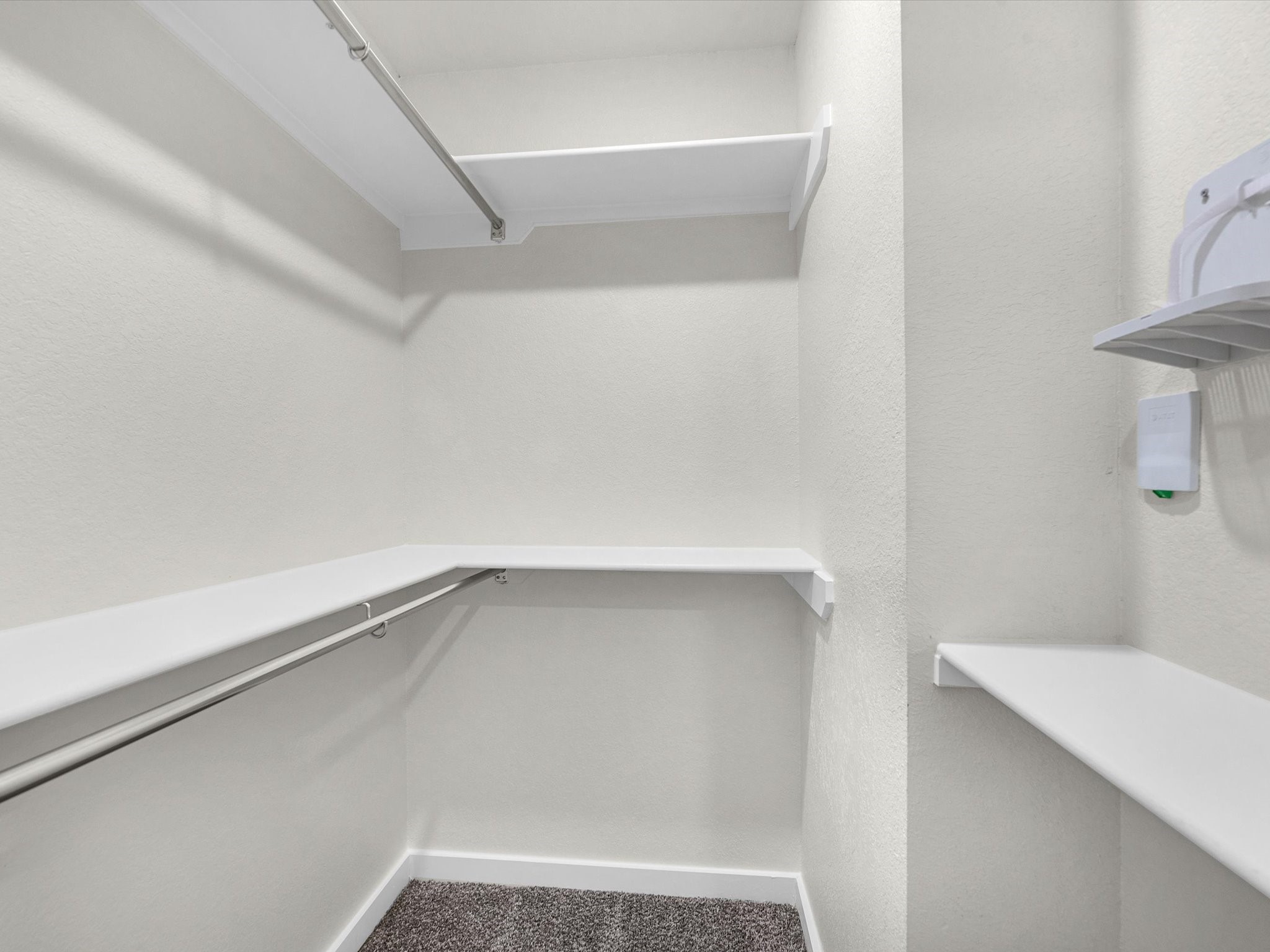 Primary closet
