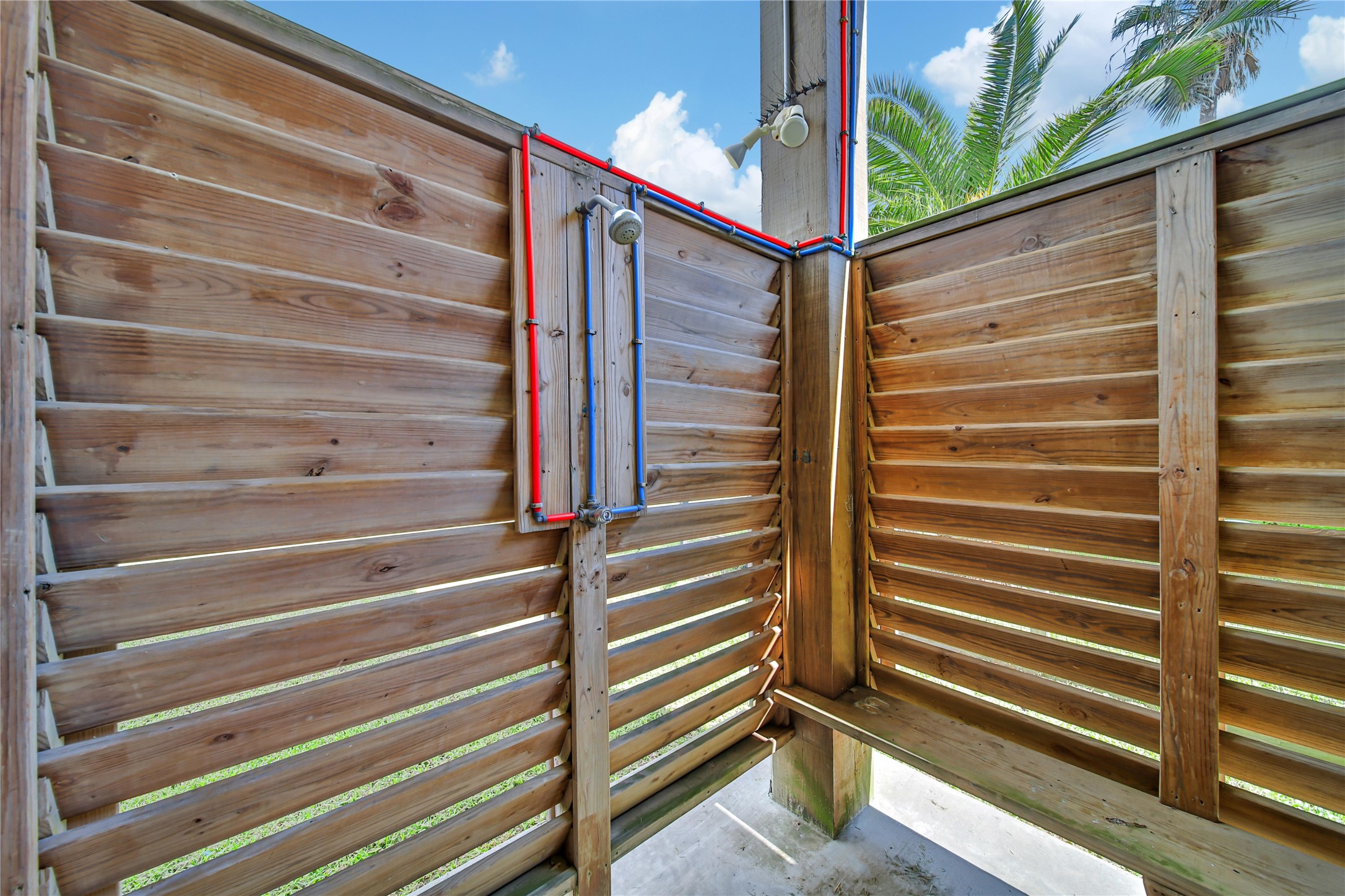 Outdoor shower