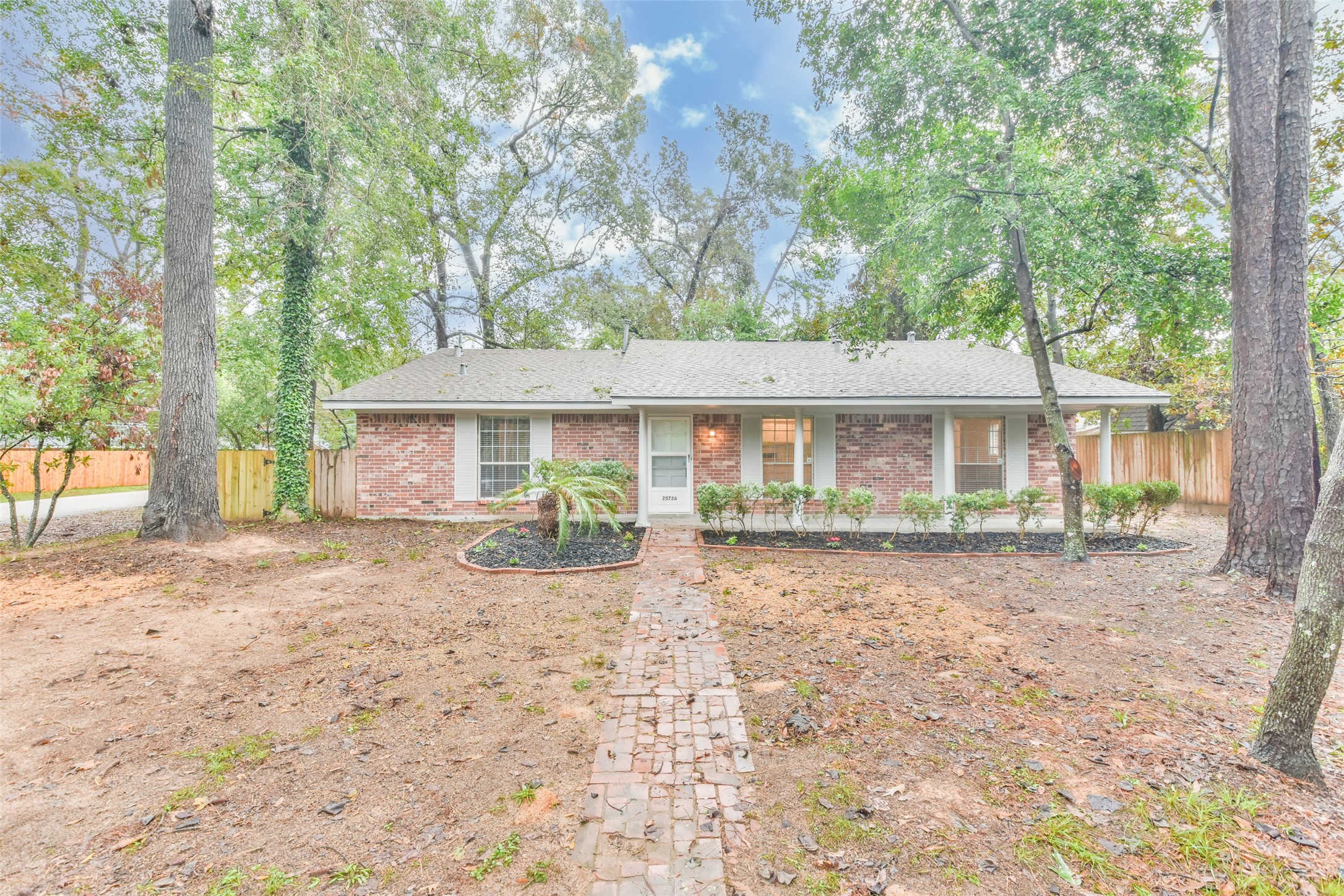 Home sits on a double corner lot!