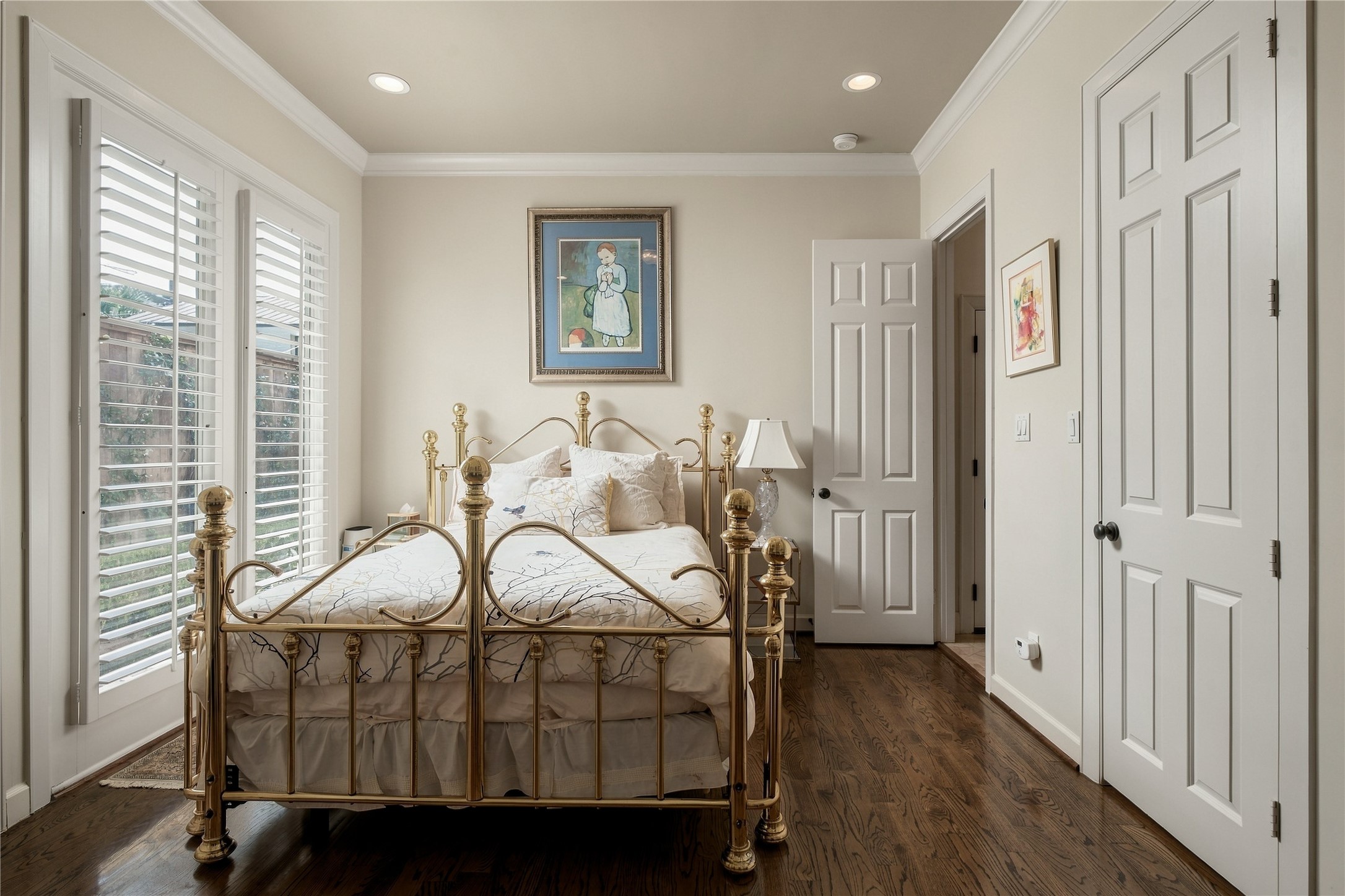 With two secondary bedrooms on this level, overnight guests can have their own corner of the home while everyday life continues upstairs.