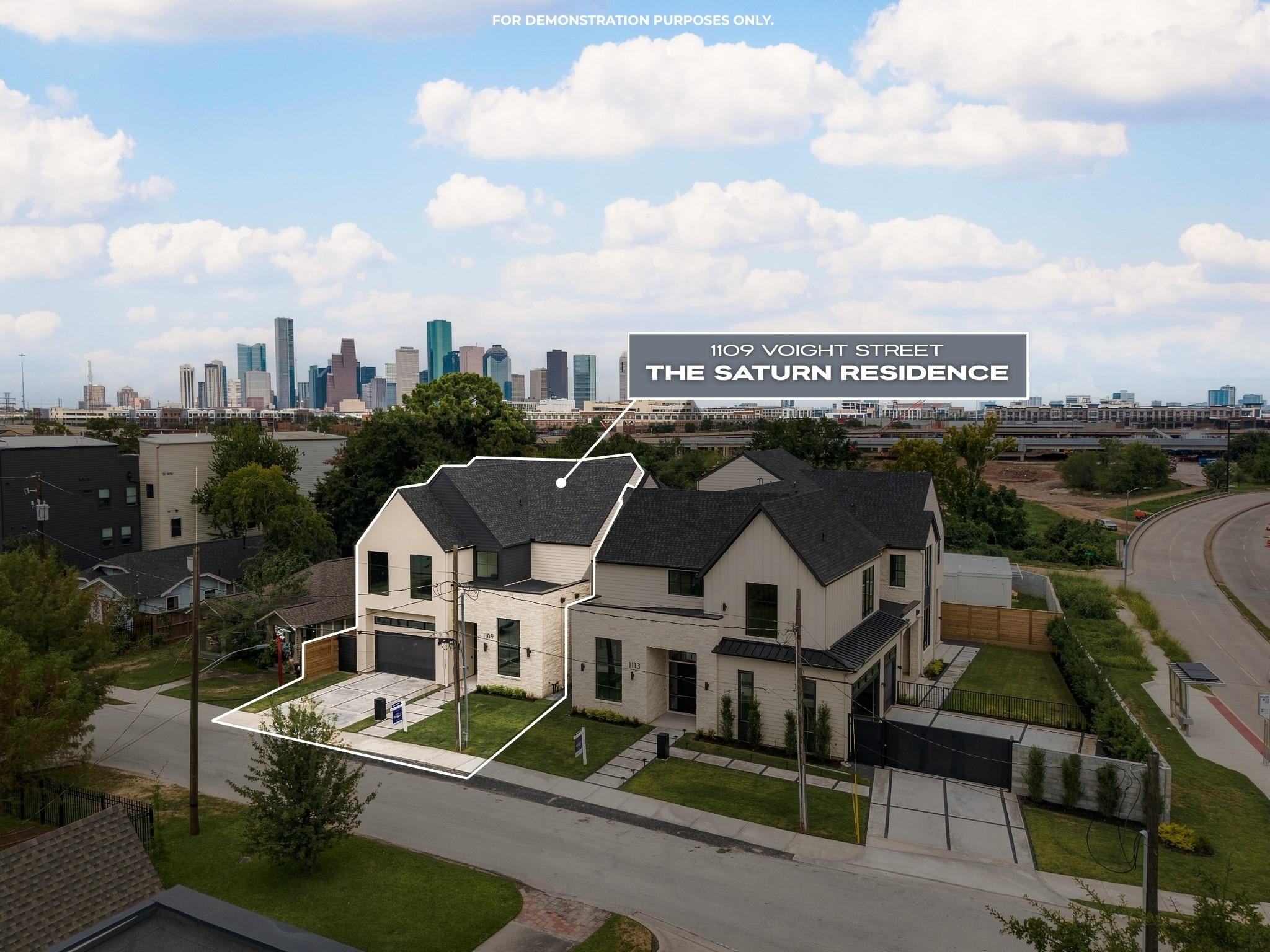 The Saturn Residence is now on the market, designed by Viarq Designers part of The Vecino Collection, where luxury meets an unmistakably Houston setting, framed by Downtown skyline views in Woodland Heights.
