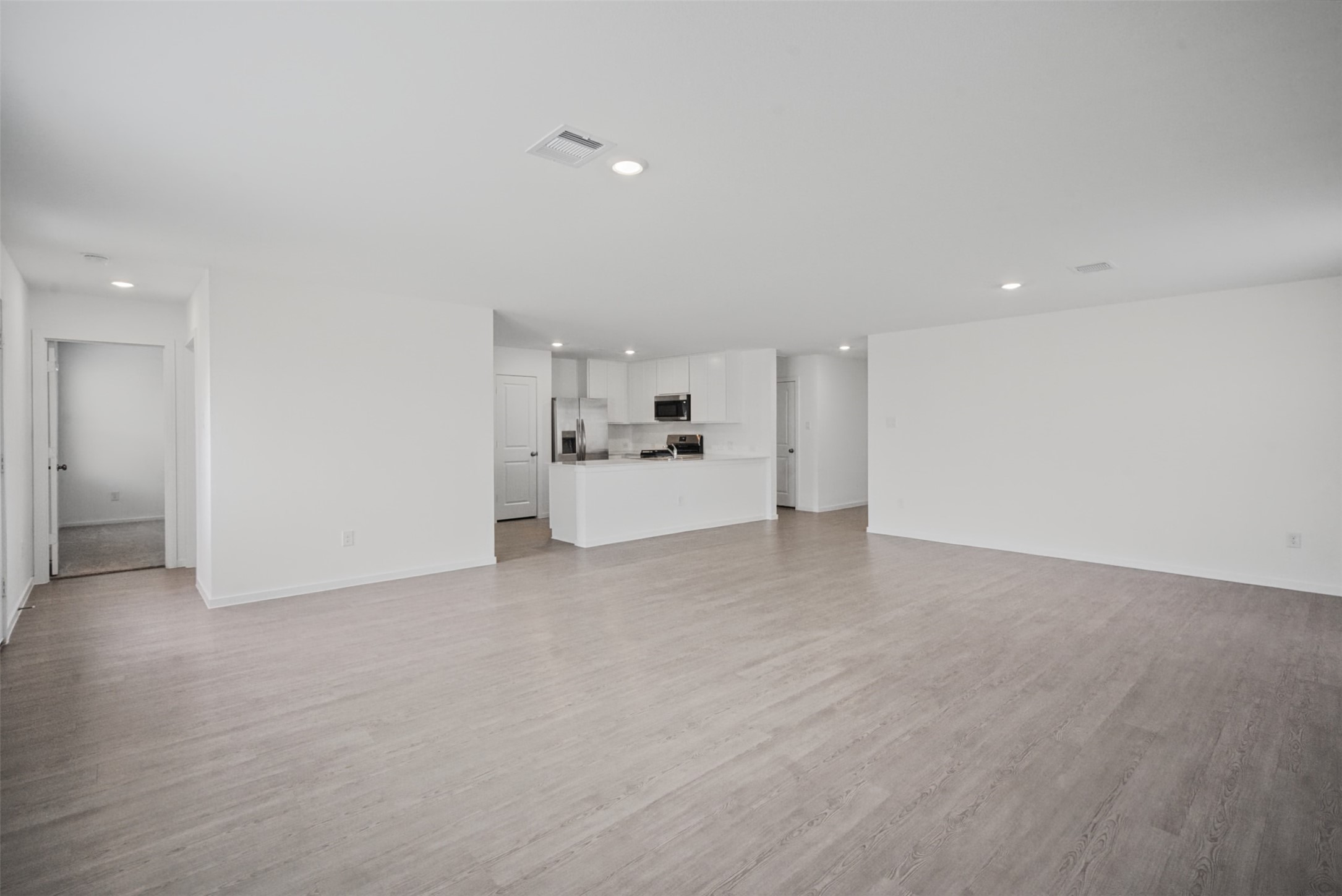 One spacious layout, endless possibilities. Create dedicated living and dining areas while still enjoying the easy flow and connection of an open-concept home.