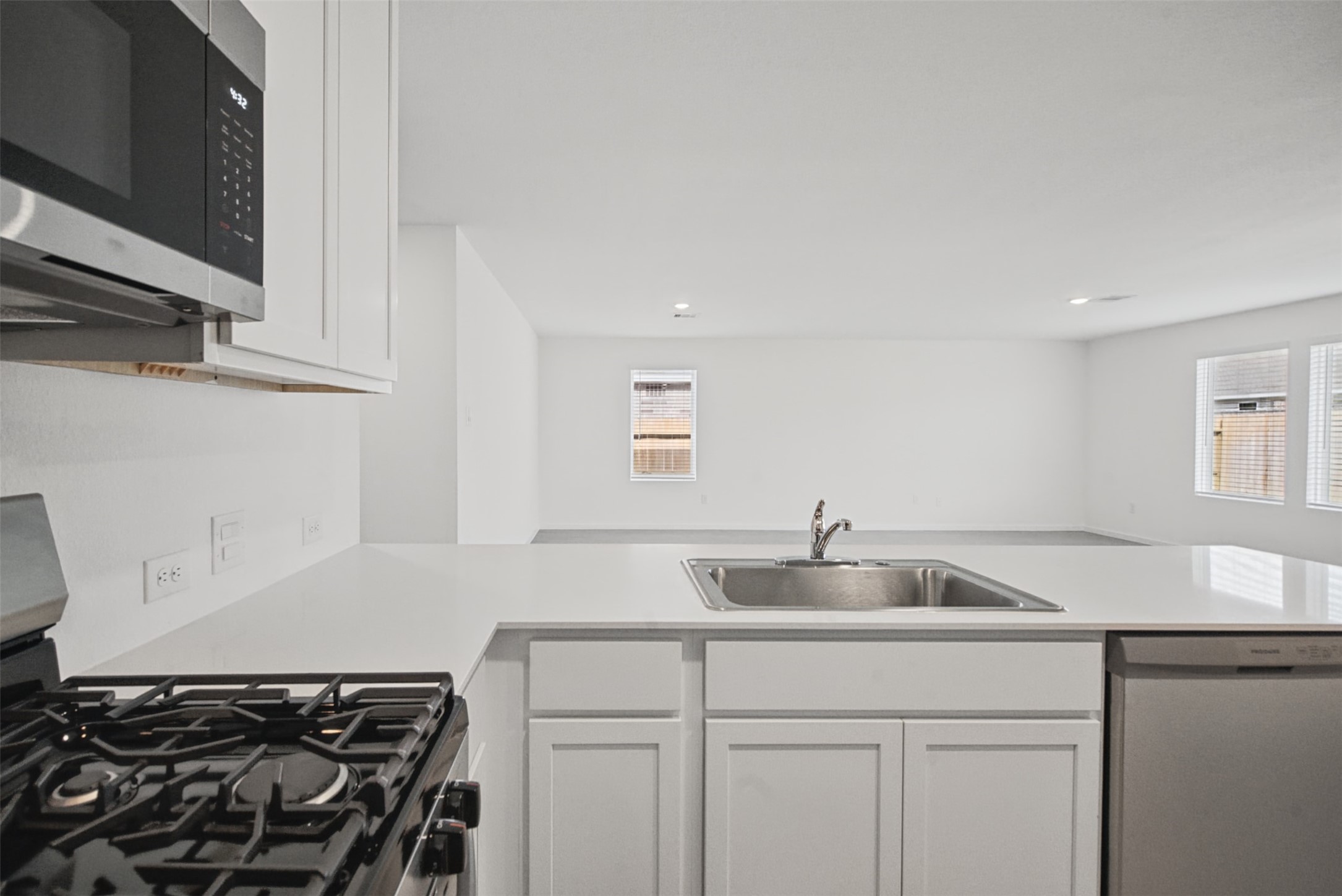 Cook without missing the conversation. The open design keeps the kitchen connected to the main living space, perfect for everyday living and entertaining.