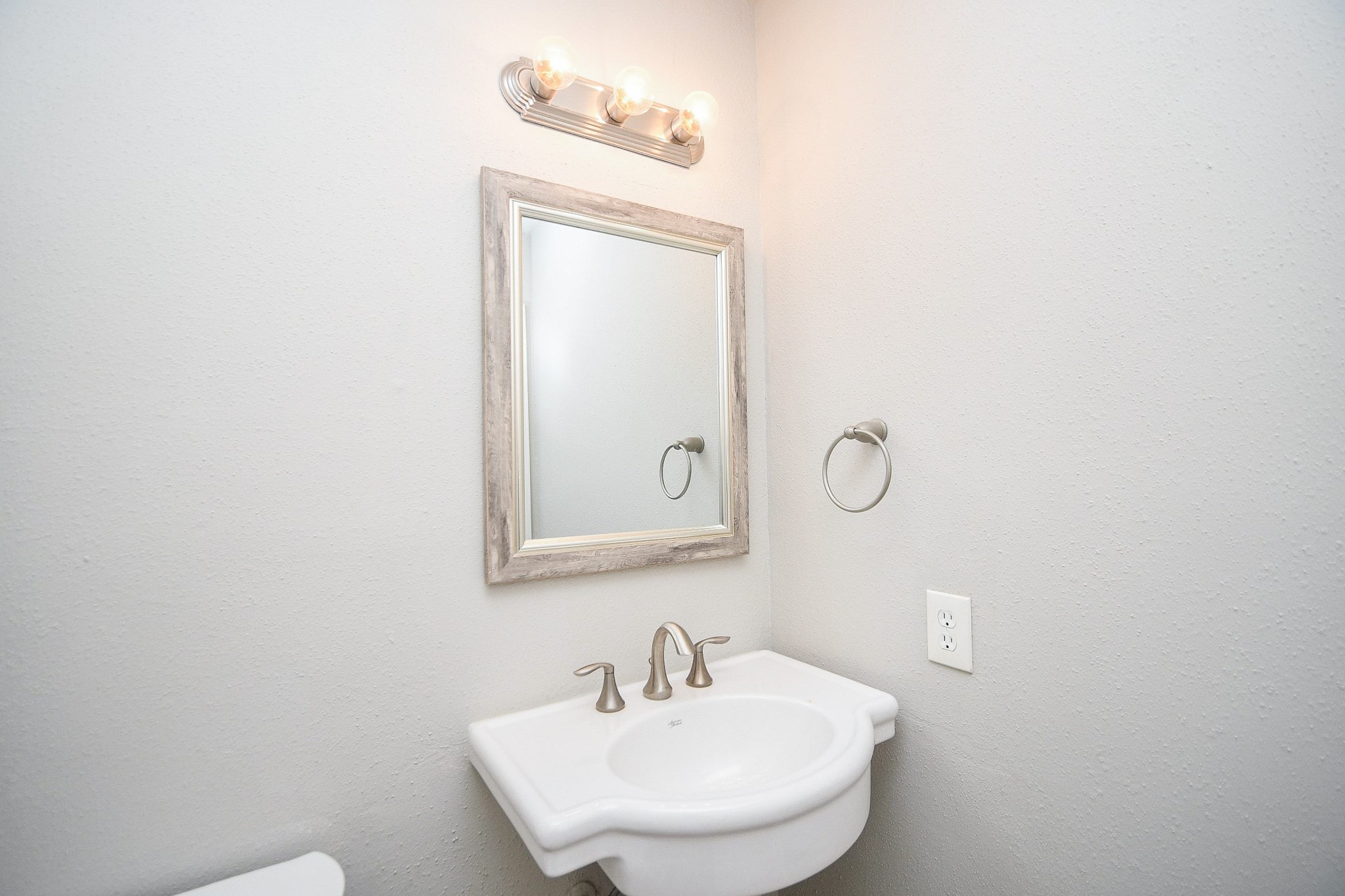 downstairs half bath
