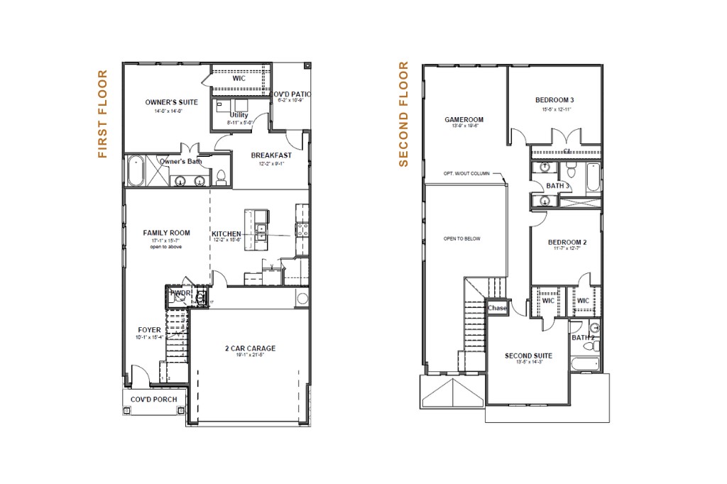 Builder approximate floorplan.