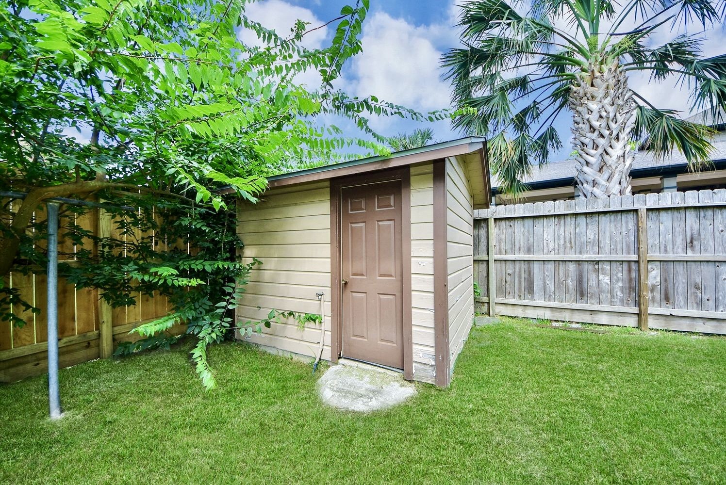 Shed for storage