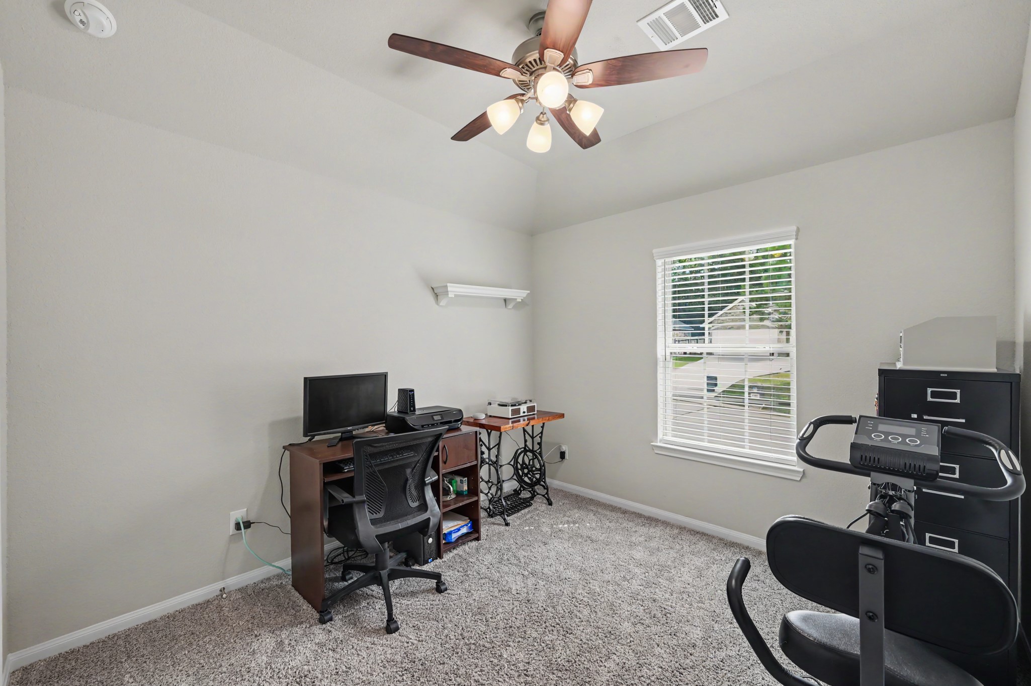 One of 3 bedrooms upstairs