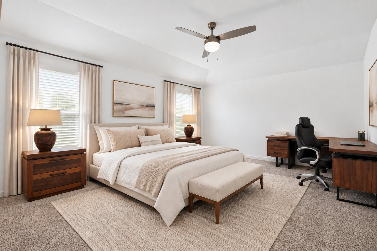 Your own space to slow down, recharge, and settle in at the end of the day.