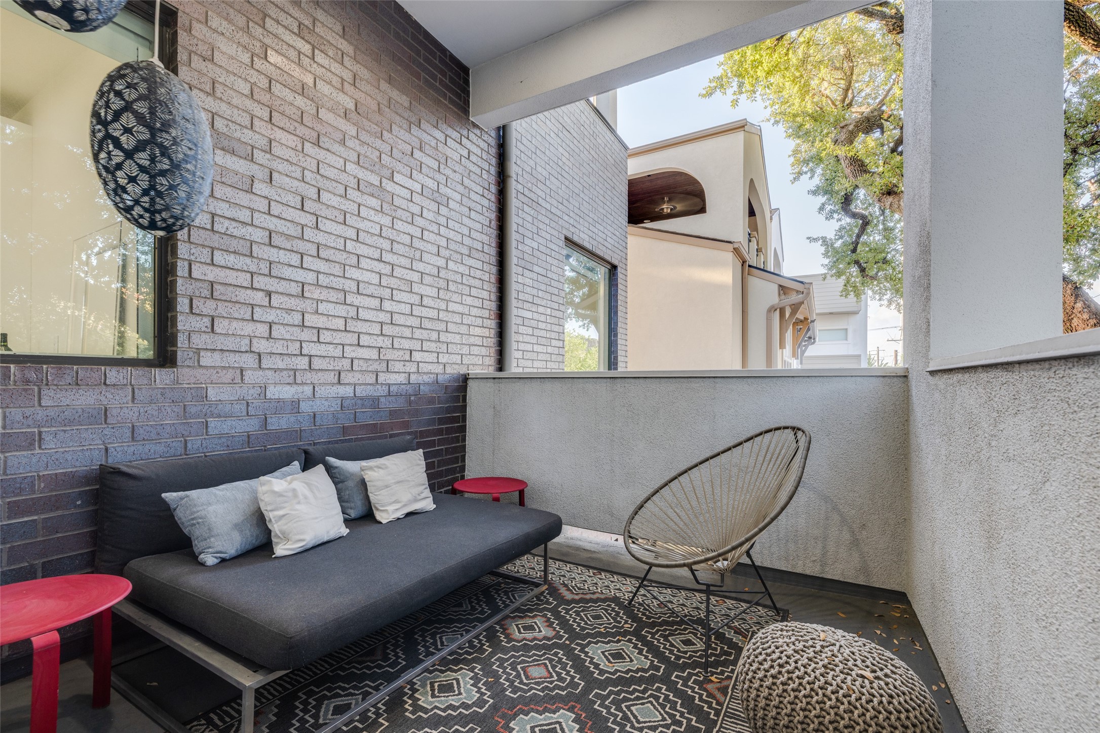Enjoy time to read & fresh air in private balcony out for Primary bedroom
