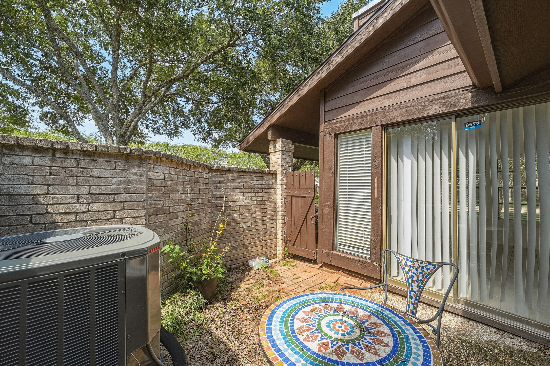 Cozy patio space
