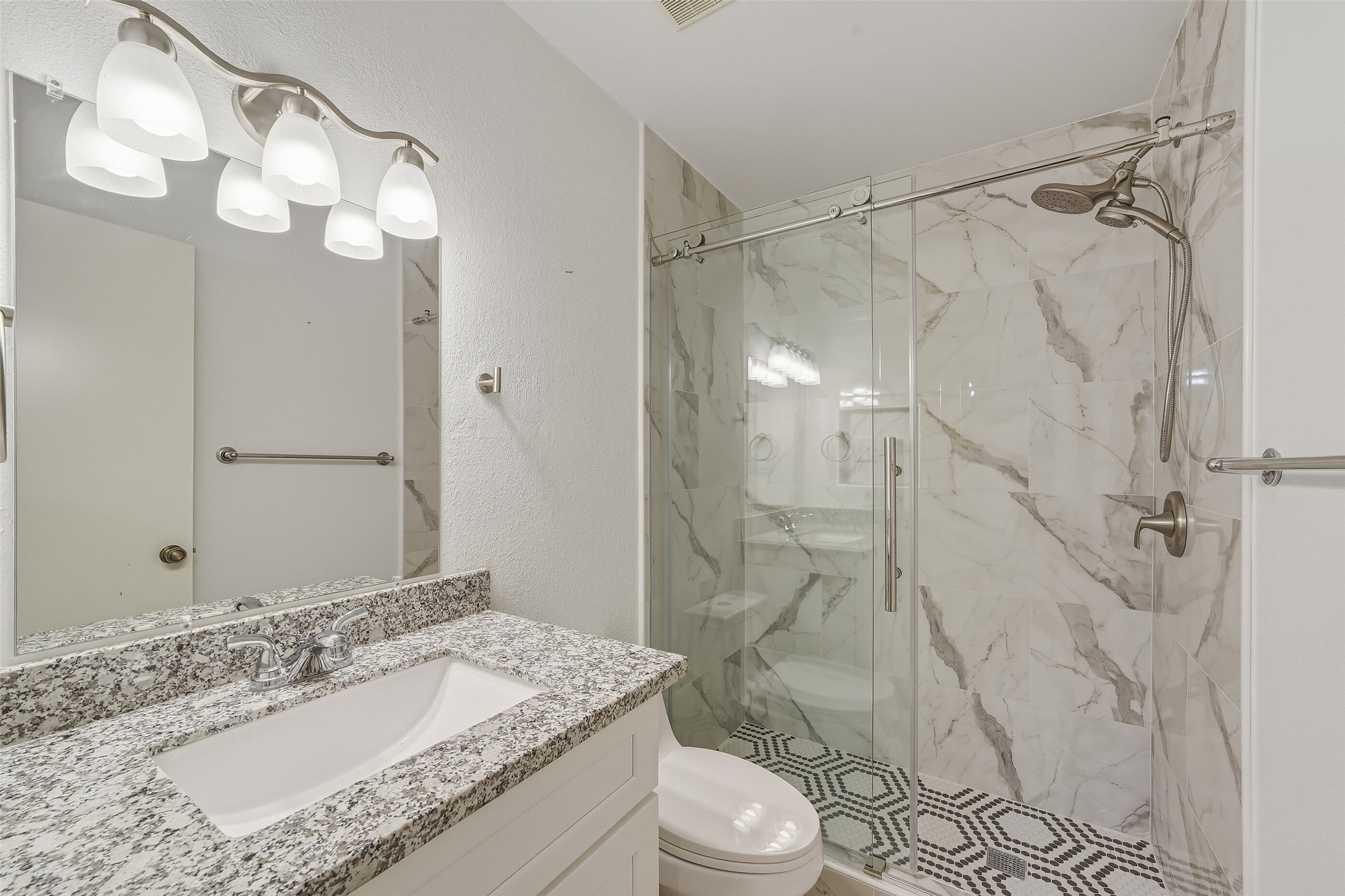Upstairs second bathroom fully remodeled