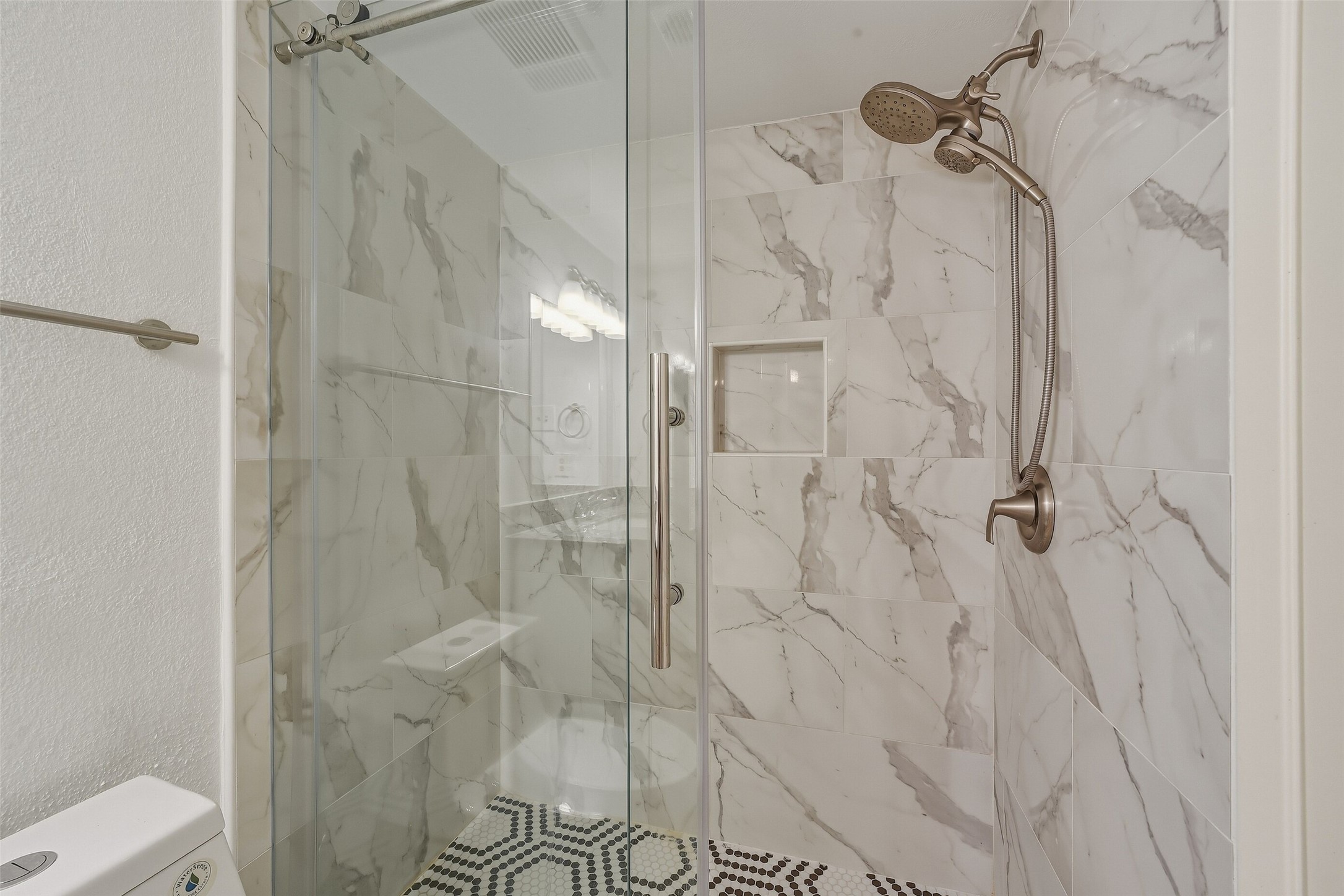 Fully remodeled shower