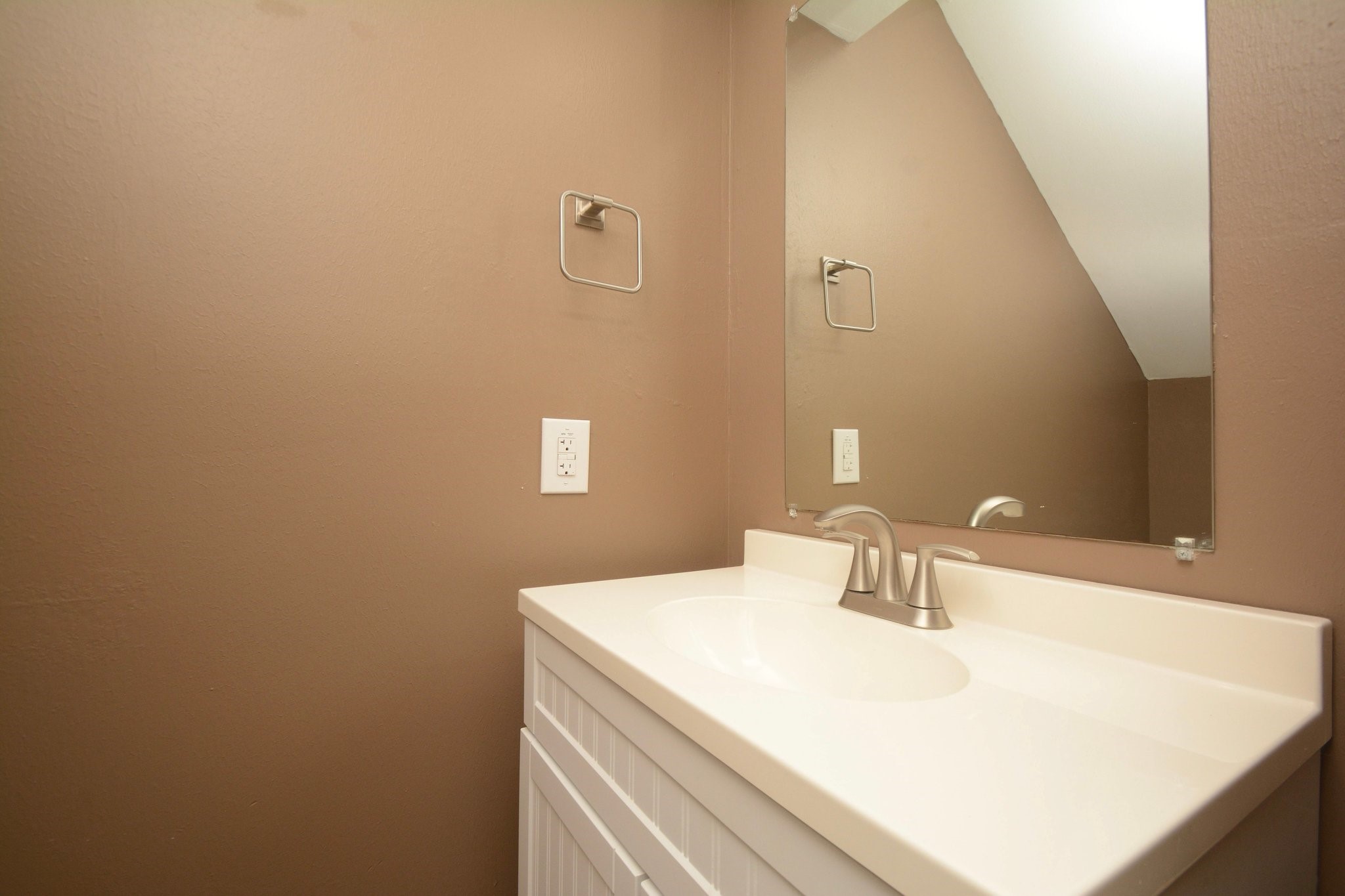 Half bath on 1st floor