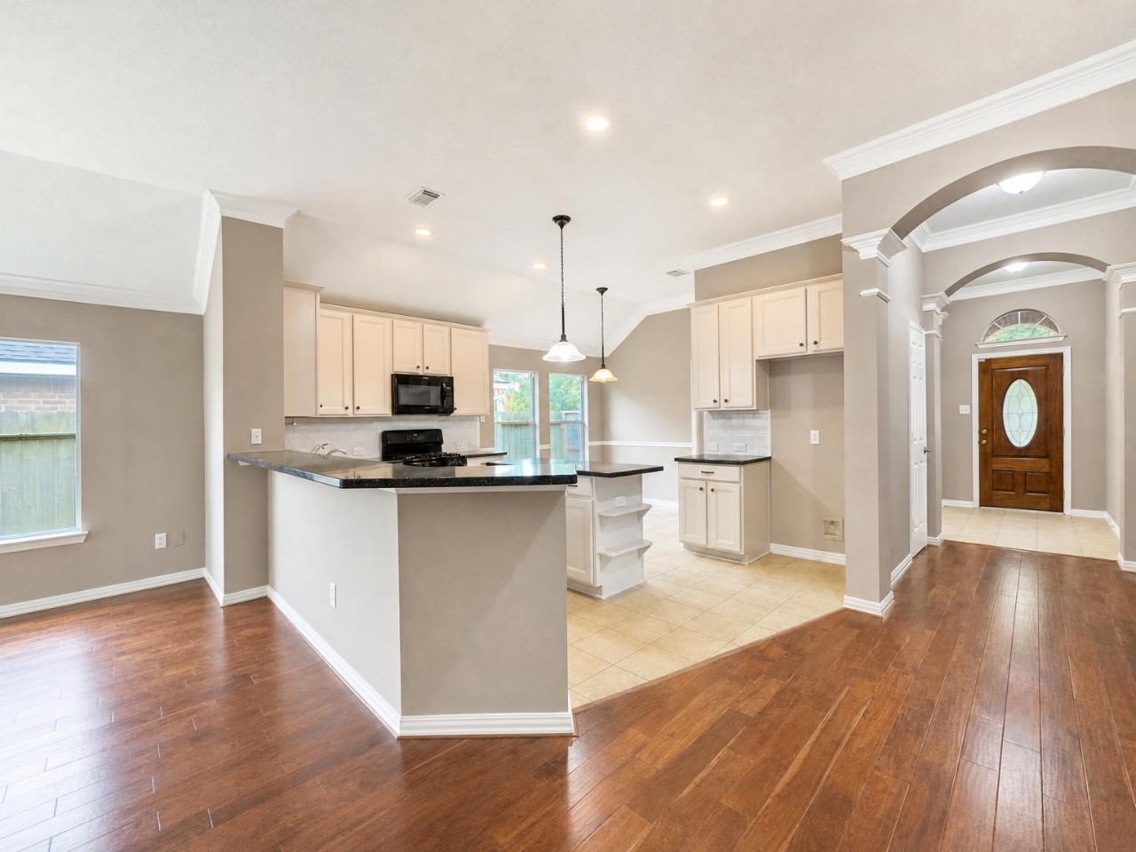 Kitchen and Entryway
