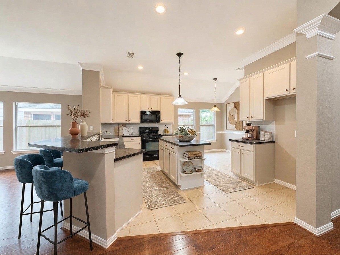 Kitchen - Virtually Staged