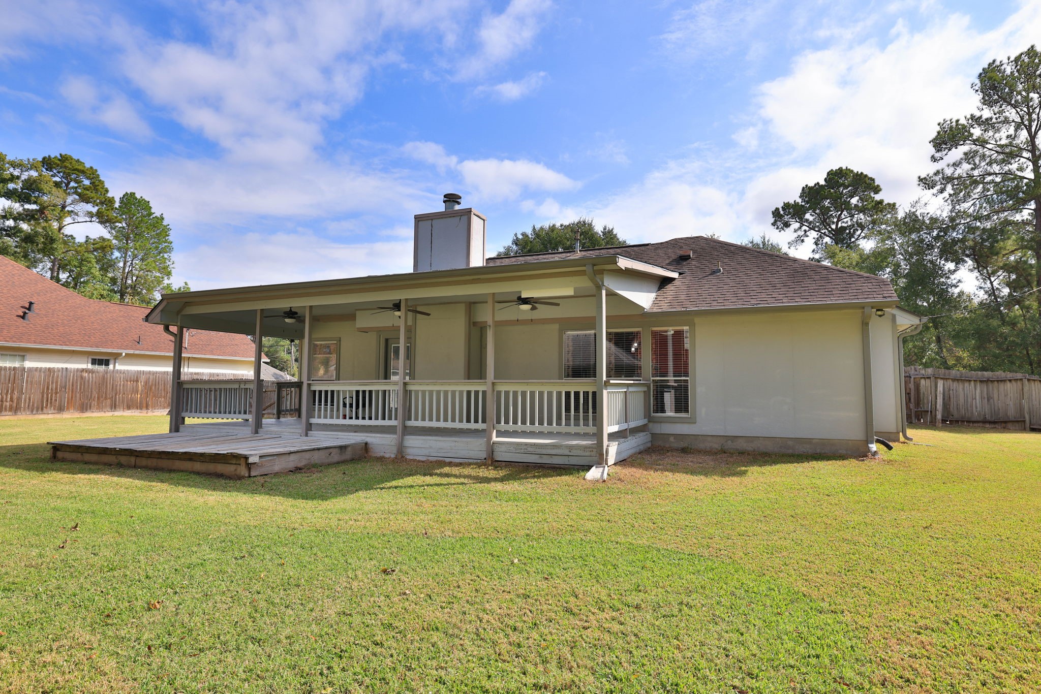 Back of home