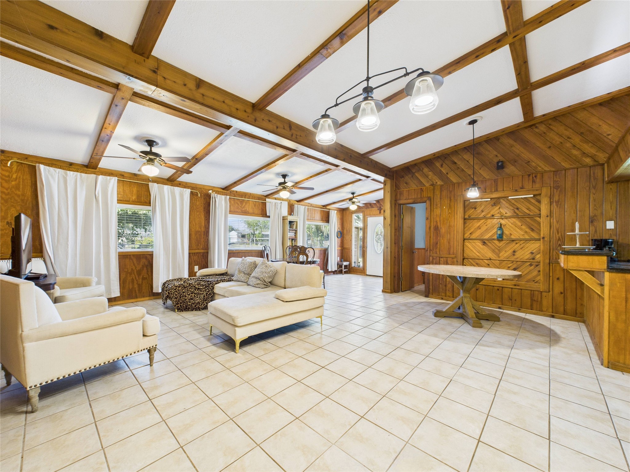 Large open living space Large open living space