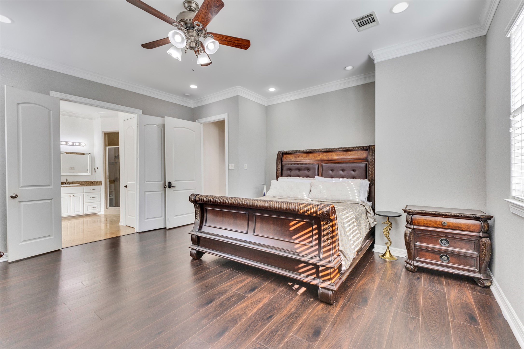 Primary Bedroom: A spacious primary retreat offering room to unwind and create your own relaxing sanctuary.
