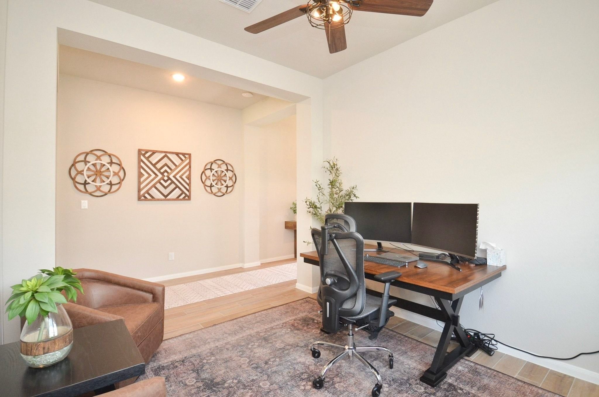 Another view of the flex room