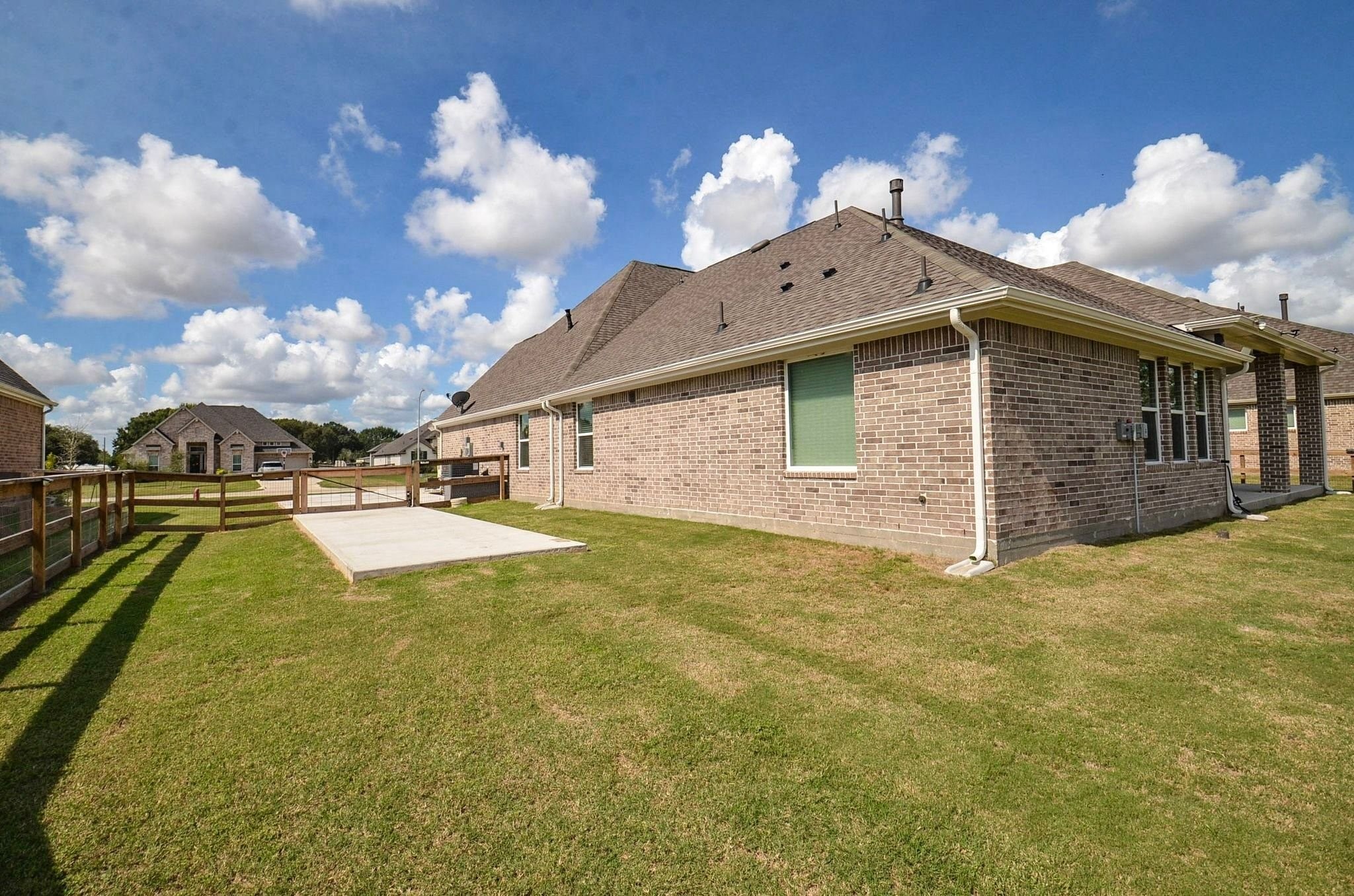View of the extended driveway- perfect for RV parking