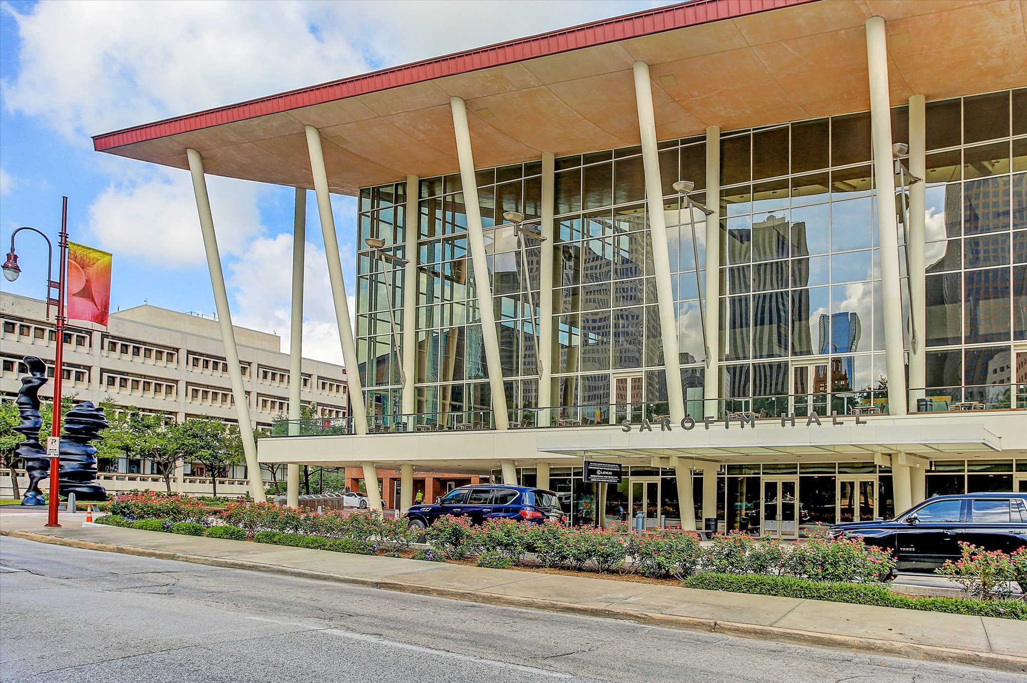 Sarofim Hall, the crown jewel of the Hobby Center for the Performing Arts, is celebrated for its sweeping glass faade and world-class productions. Home to Broadway Across America and Houstons own Theatre Under the Stars, the venue brings acclaimed musicals, plays, and performances to the heart of downtown. Its striking modern design and vibrant programming make it a cultural landmark.