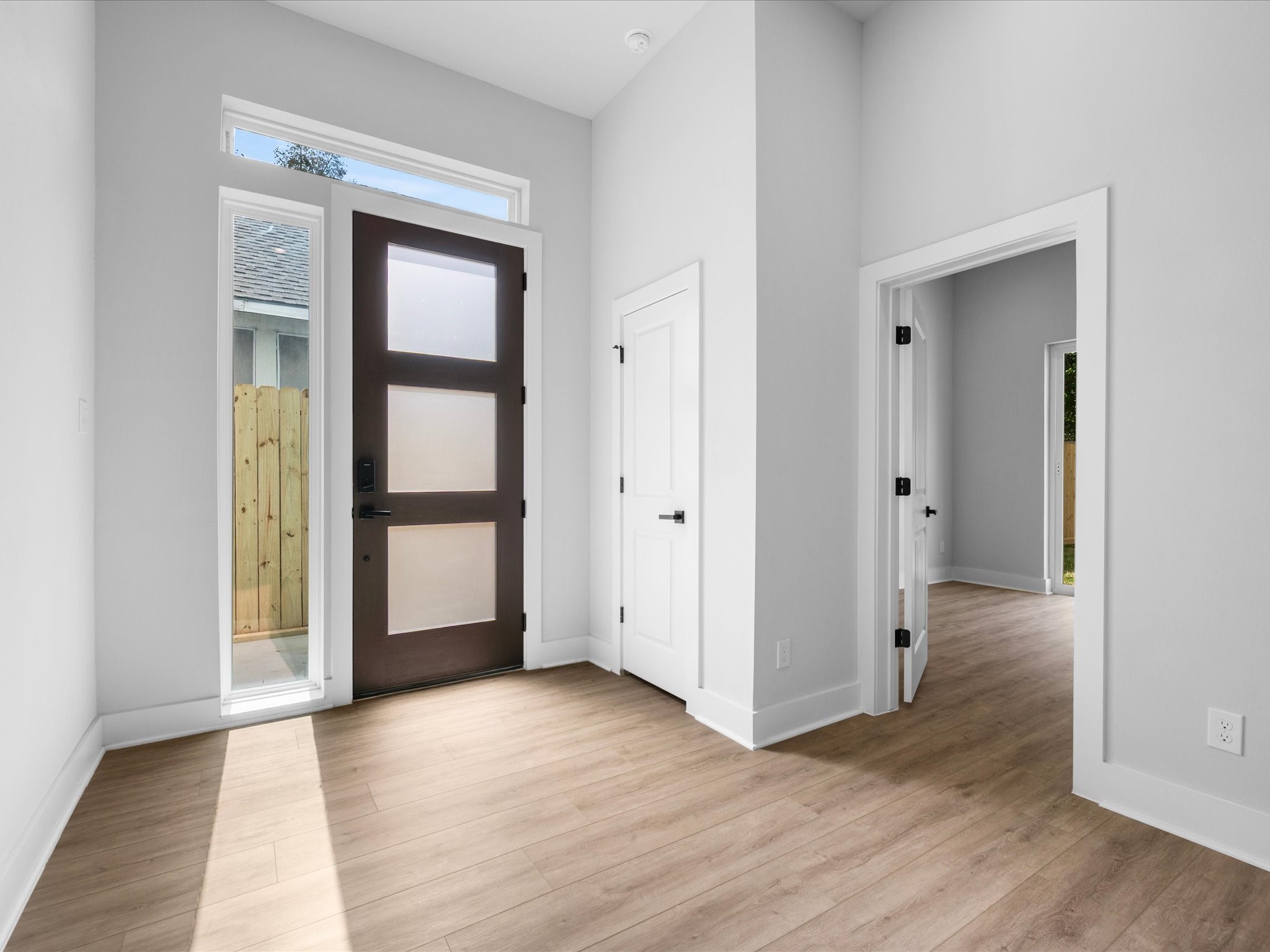 Impressive 11-foot floor-to-ceiling heights on the first, second, and third floors, creating an exceptional sense of space and openness.