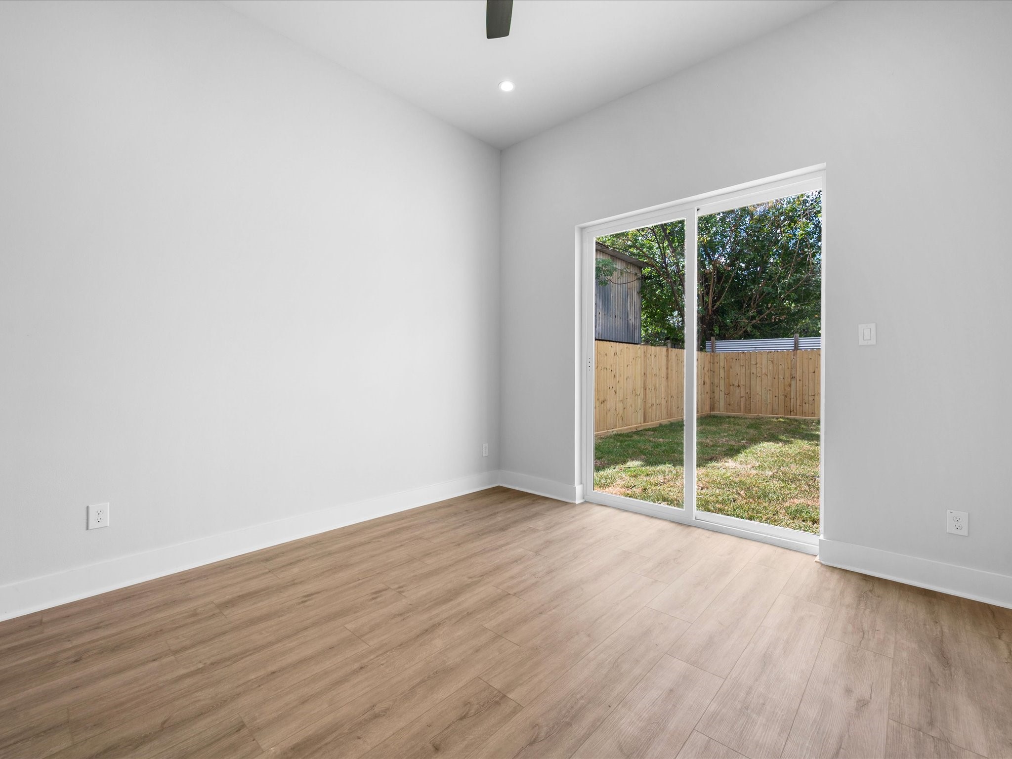 Contemporary finishes and a comfortable layout make this bedroom a welcoming retreat, complete with a dedicated full bathroom for added privacy.