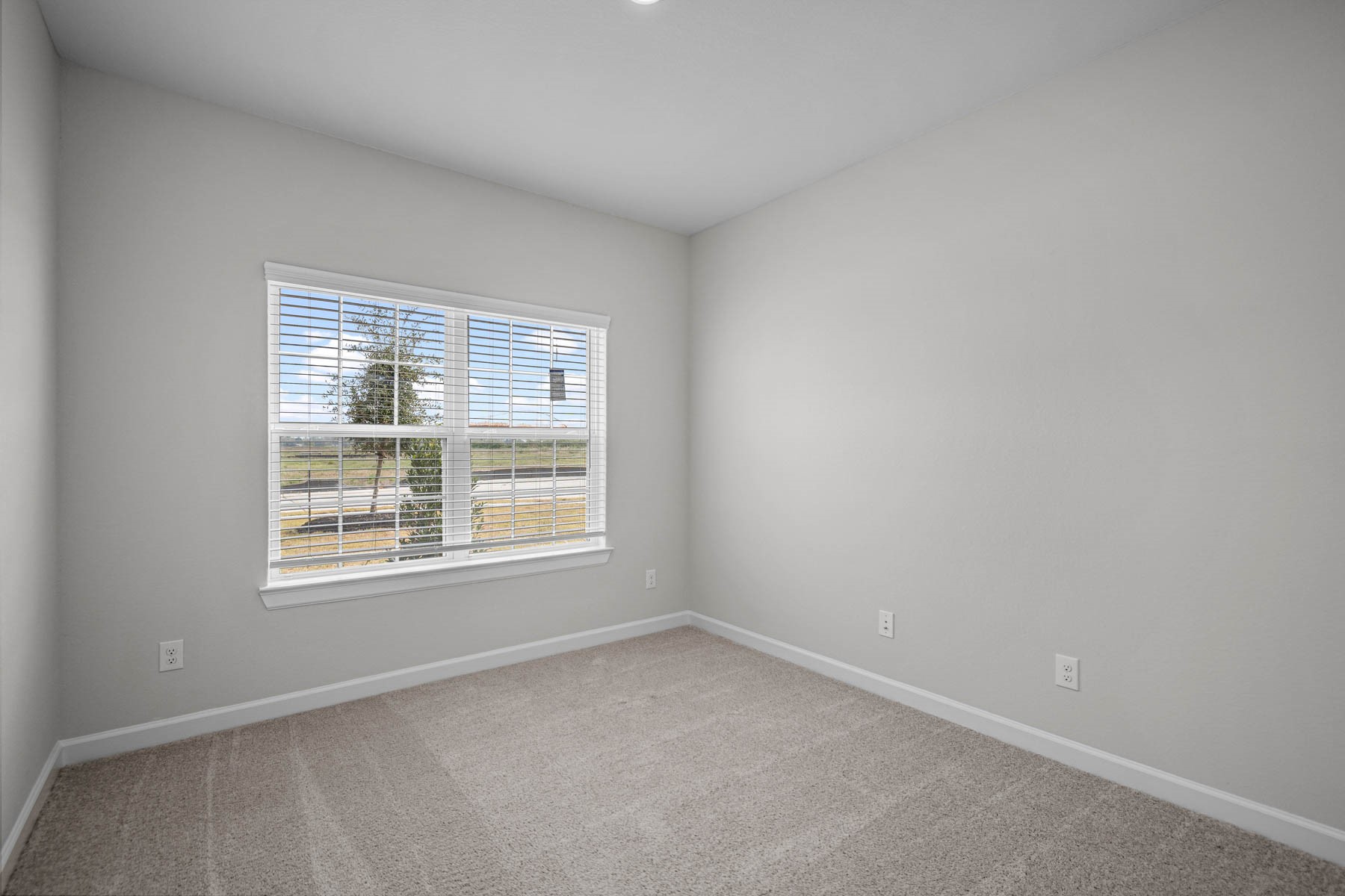 A secondary bedroom.