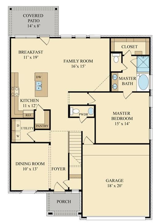 Floor Plan downstairs