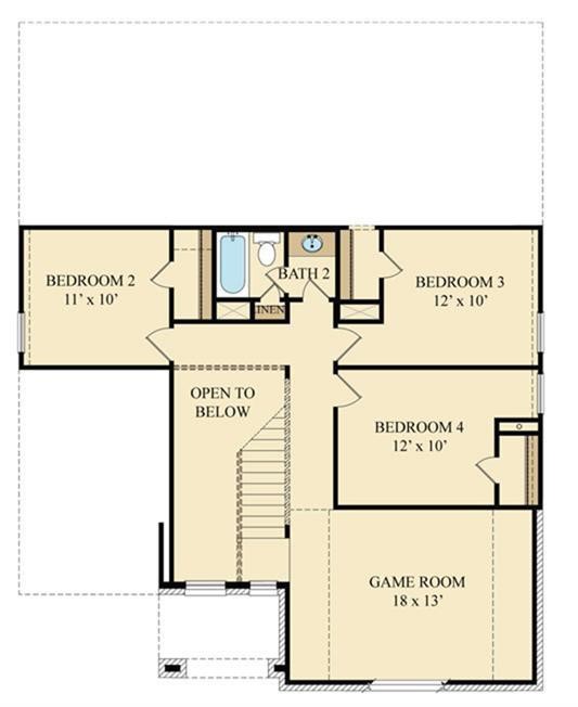 Floor Plan upstairs