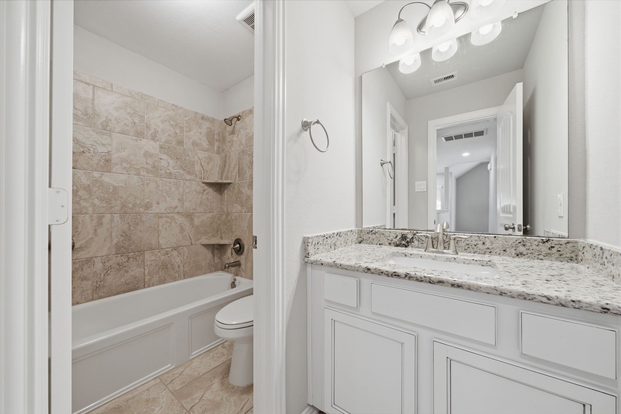 Secondary bathroom