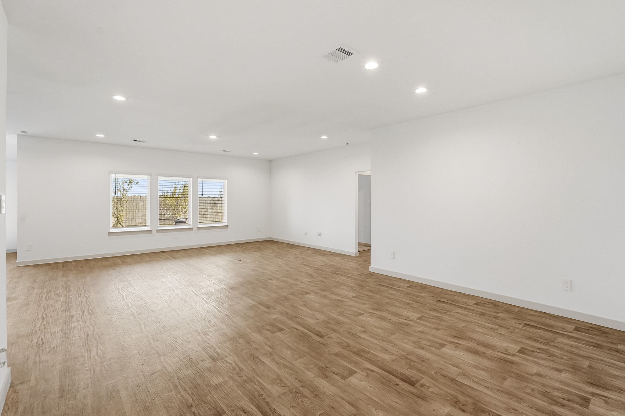 Another view of living and dining room