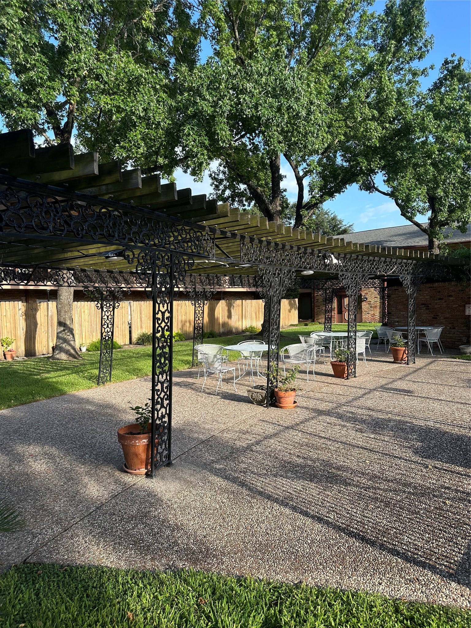 Community seating area