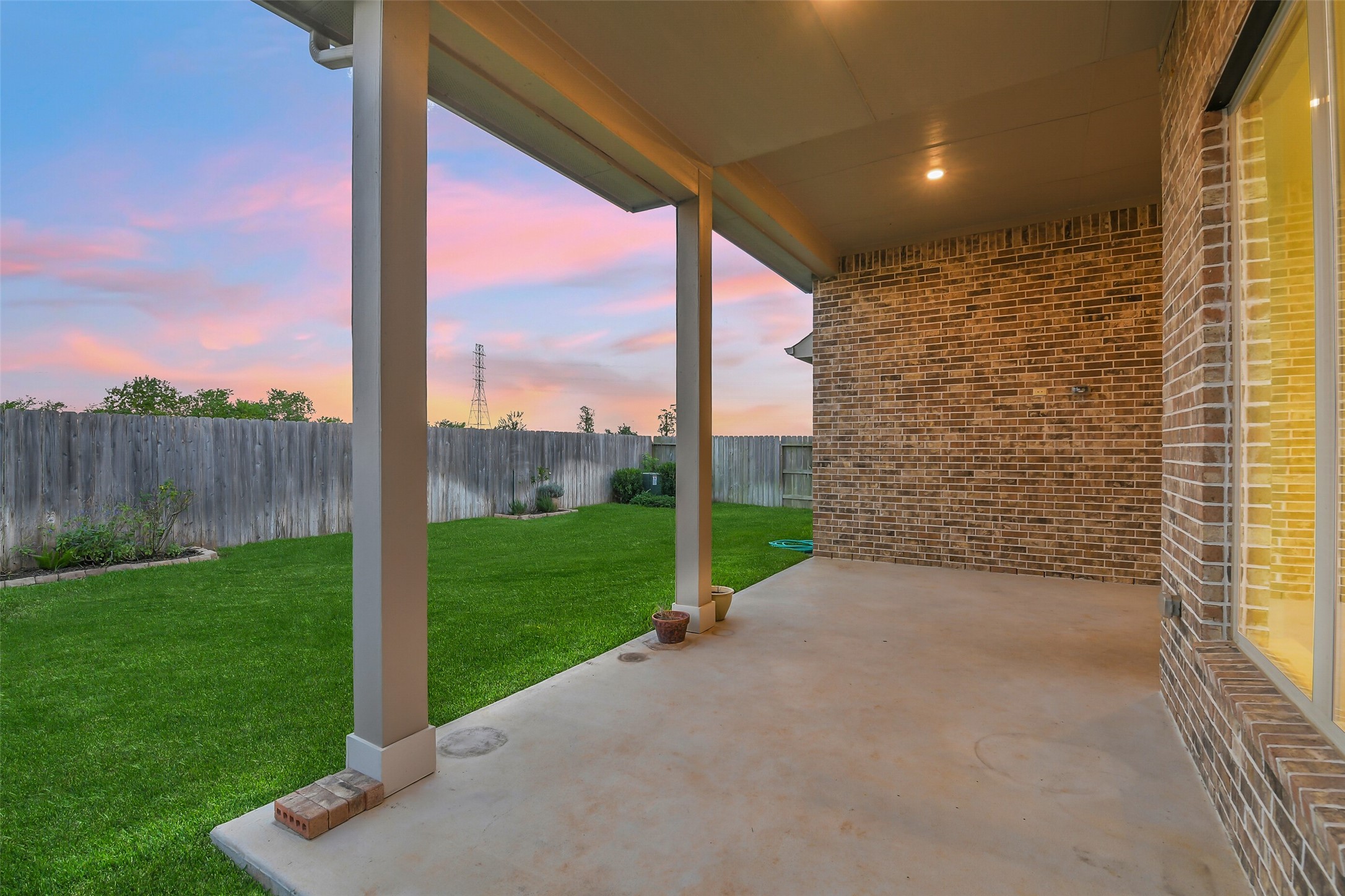 Large porch is perfect for hosting barbeques and gathering to spend time with friends and family.