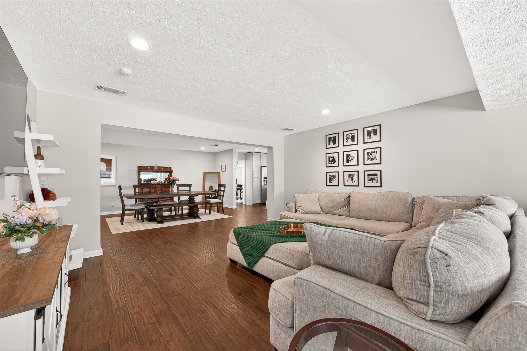 Truly open-concept living at its finest.