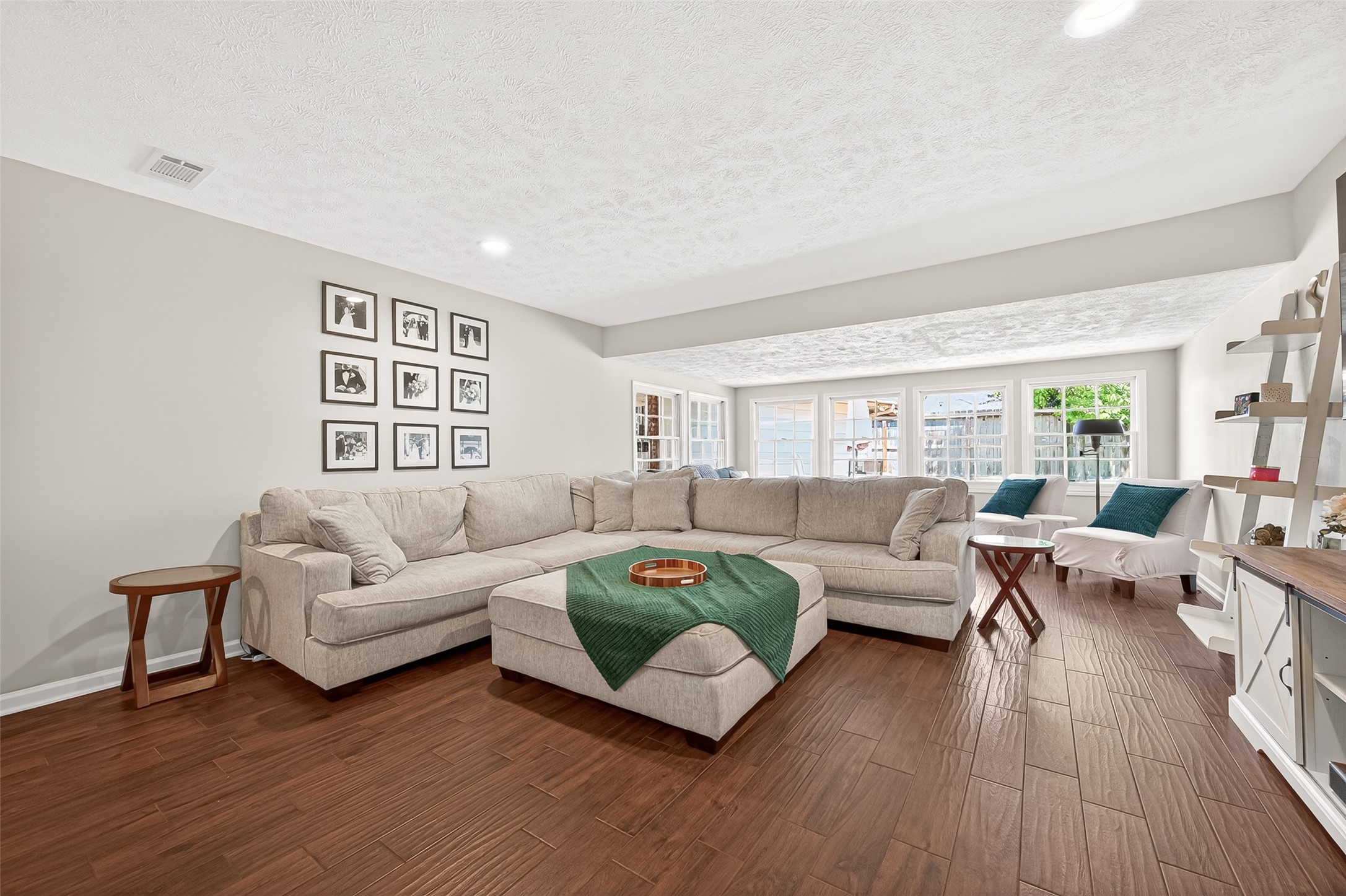 Live large in this family room! What an incredible layout to entertain.