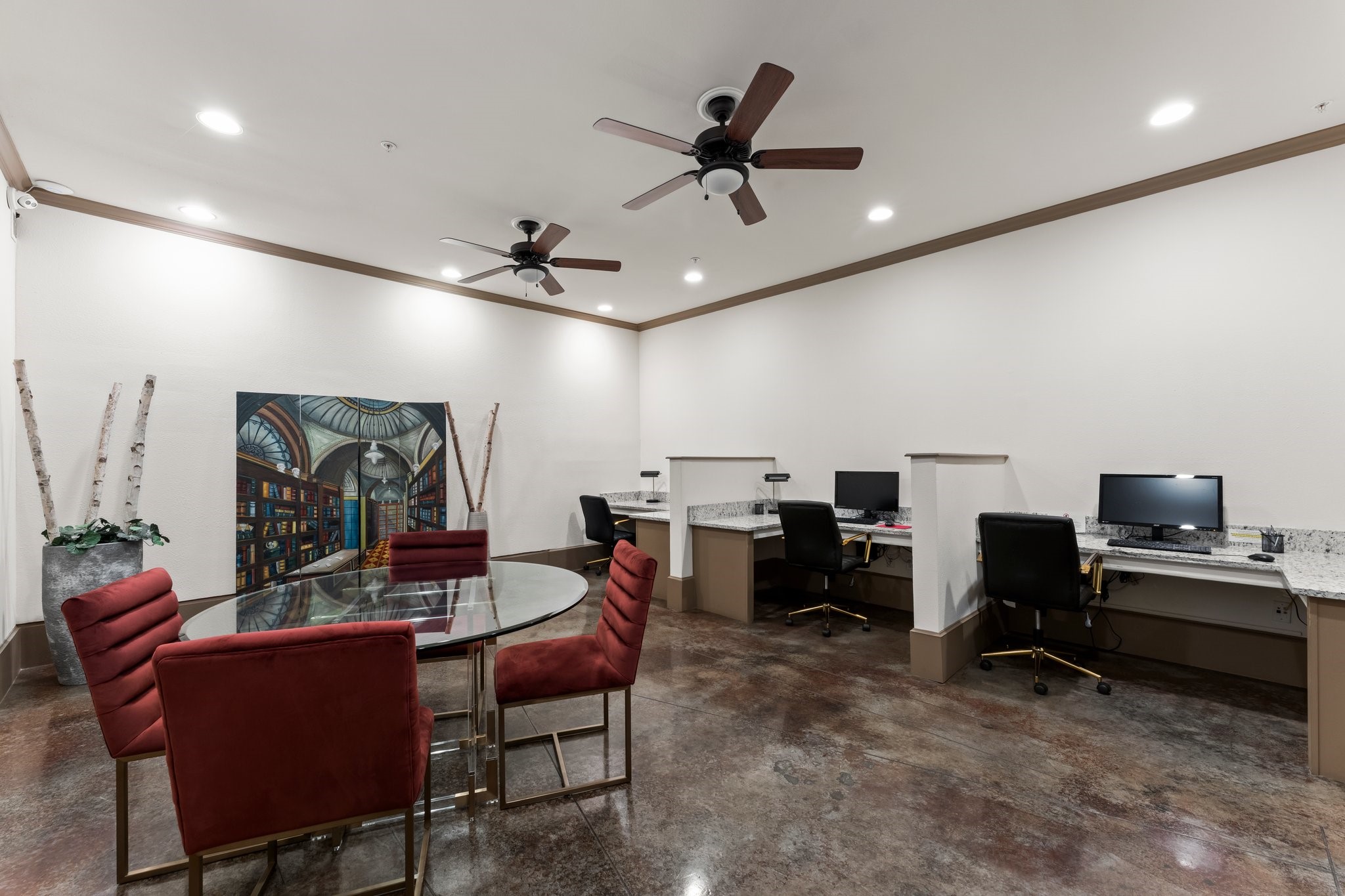 Business center onsite.