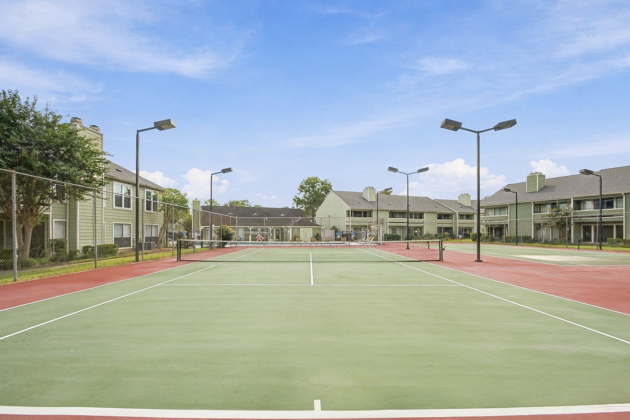More than one court ensures you can usually play at your convenience!